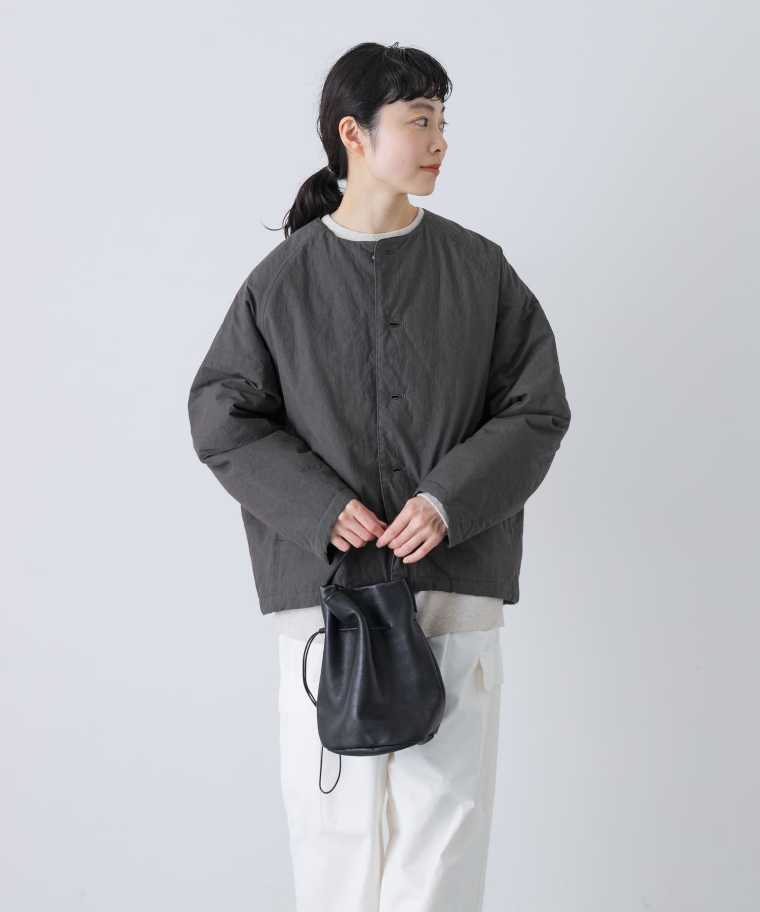 【専用】新品タグ付き　ユニセックスQuilted short coat ドアーズ ユニセックス』Quilted short coat(1 IVORY): アウター｜URBAN