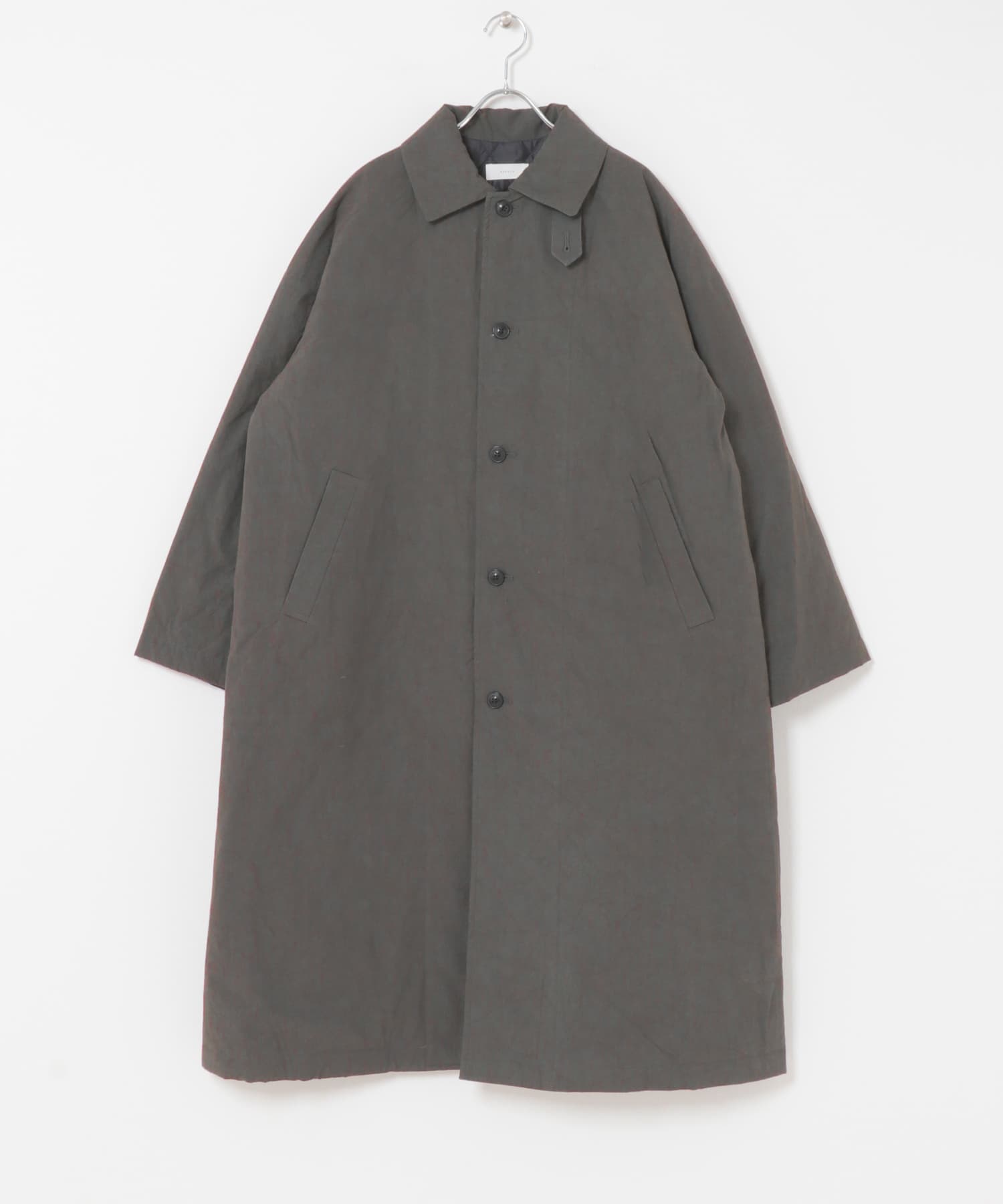 Quilted bal coat CHARCOAL FREE