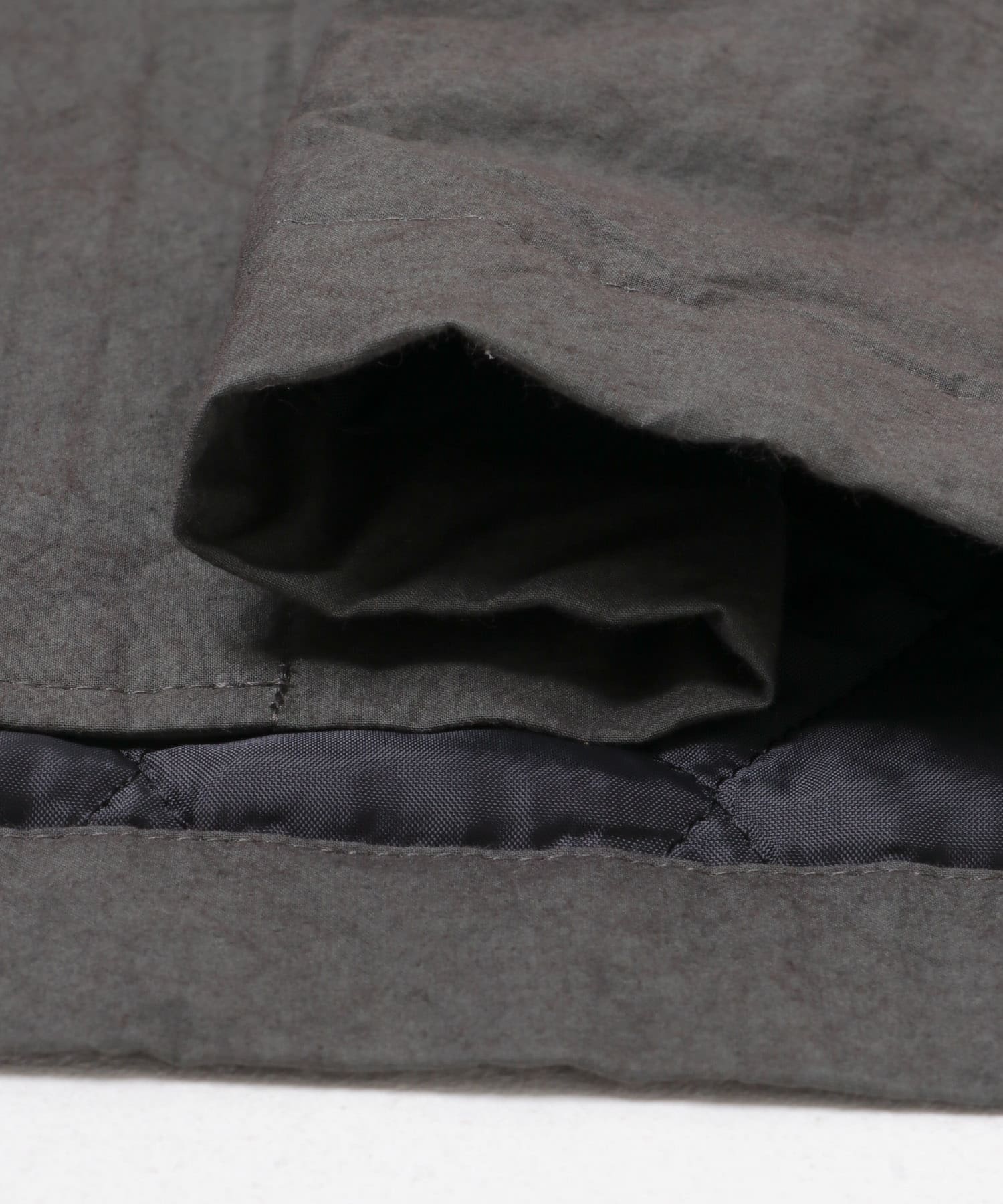 Quilted bal coat CHARCOAL FREE