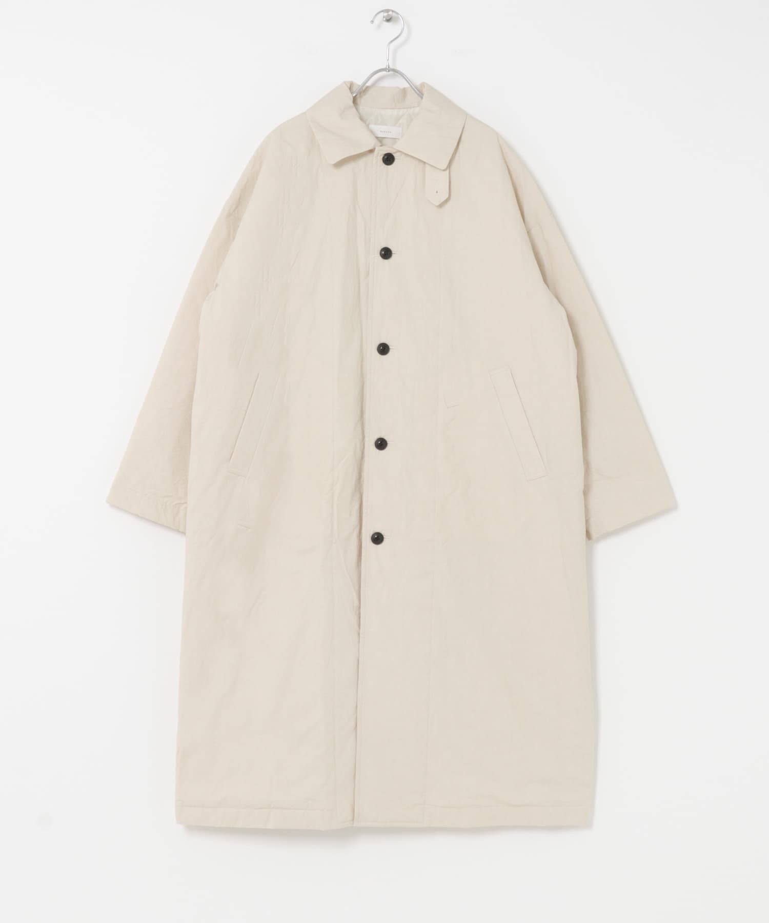 Quilted bal coat IVORY FREE