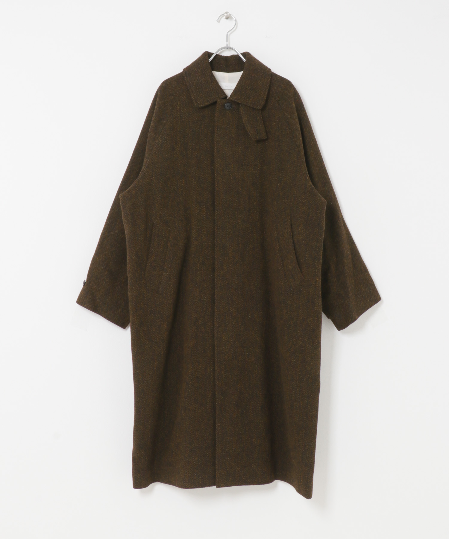 『ユニセックス』Wool bal coat BROWN 1