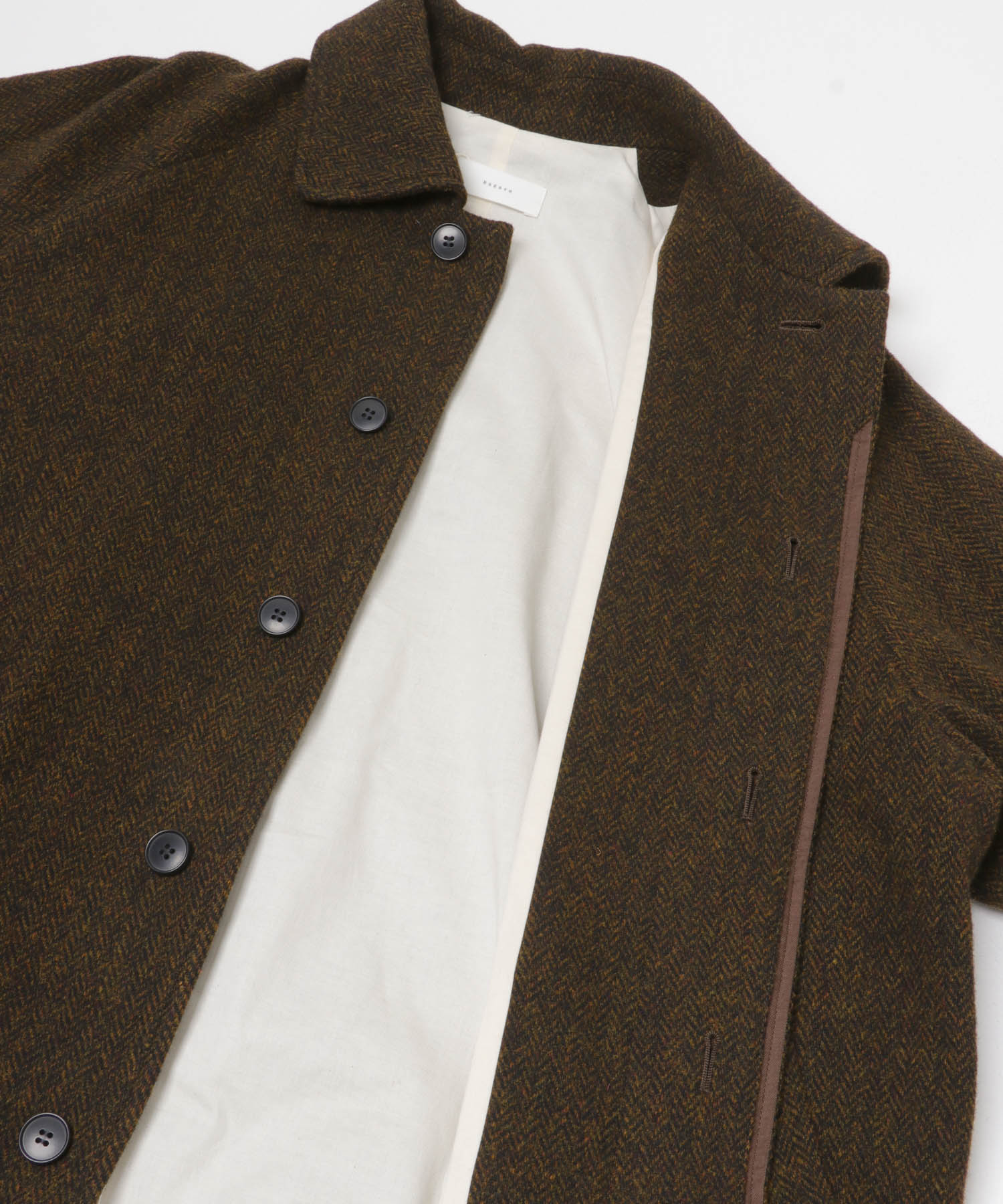 『ユニセックス』Wool bal coat BROWN 1