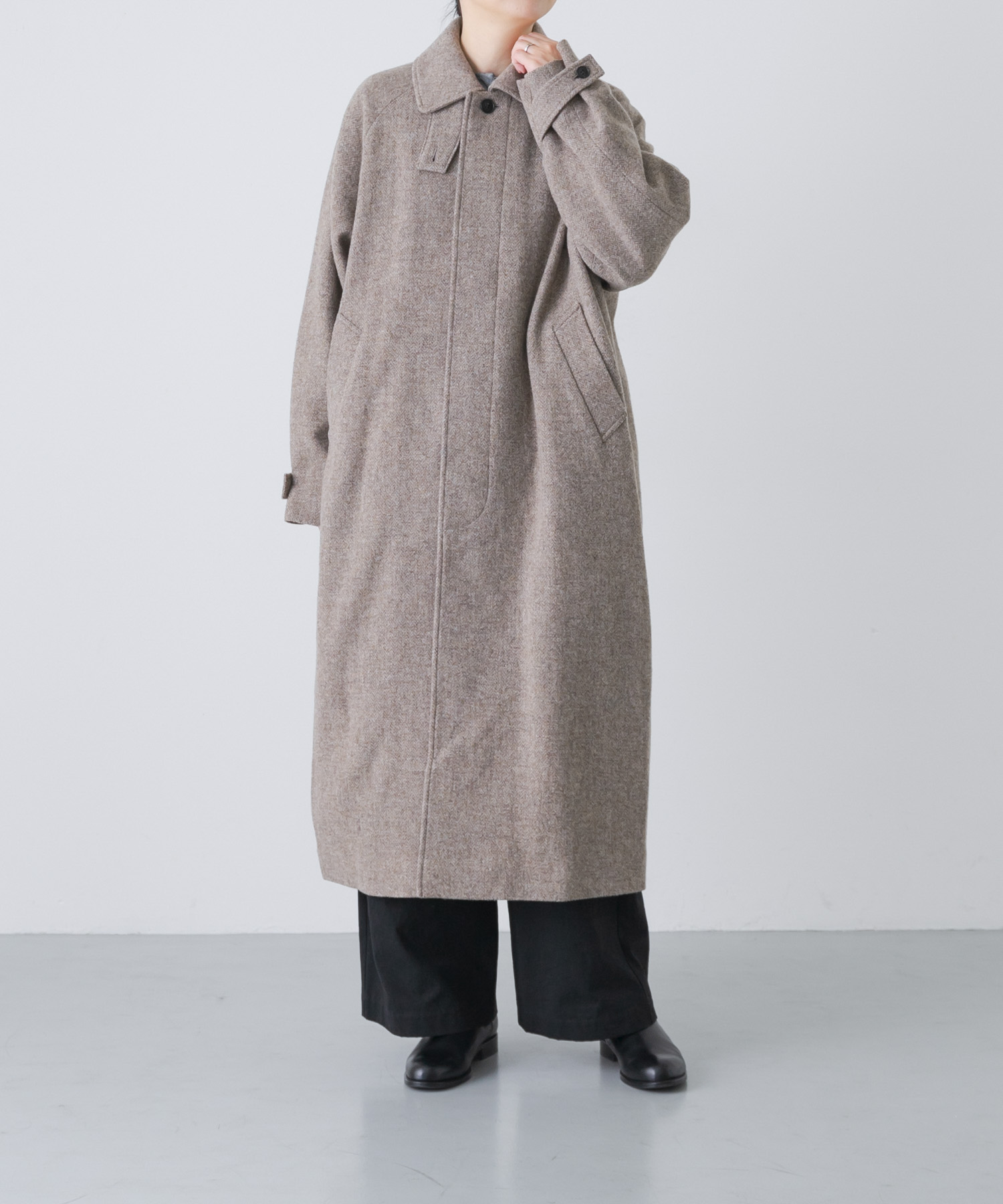 『2サイズ展開』Wool bal coat