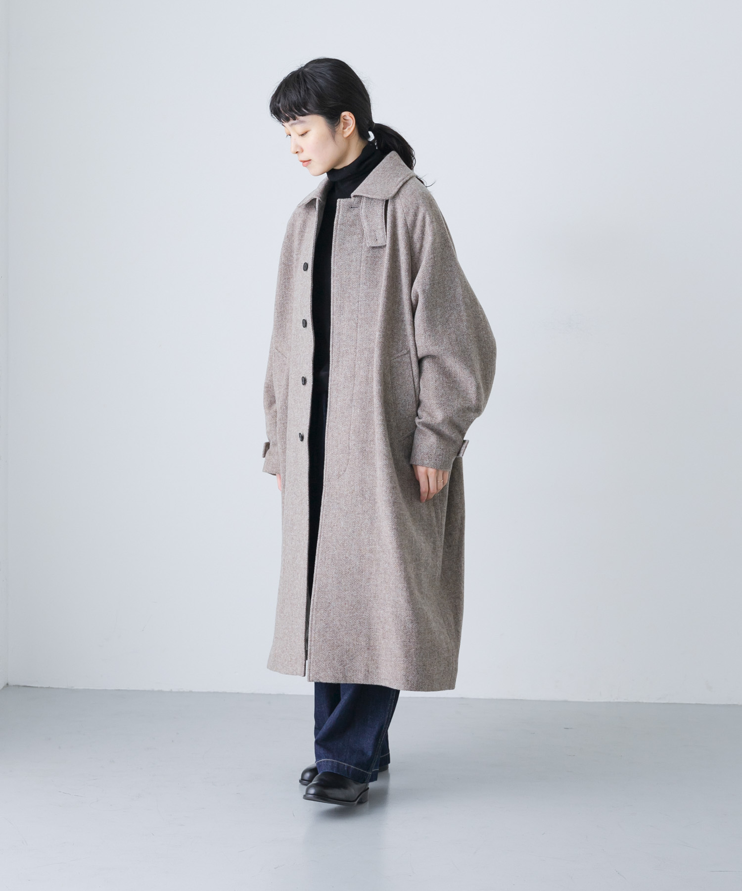 『ユニセックス』Wool bal coat