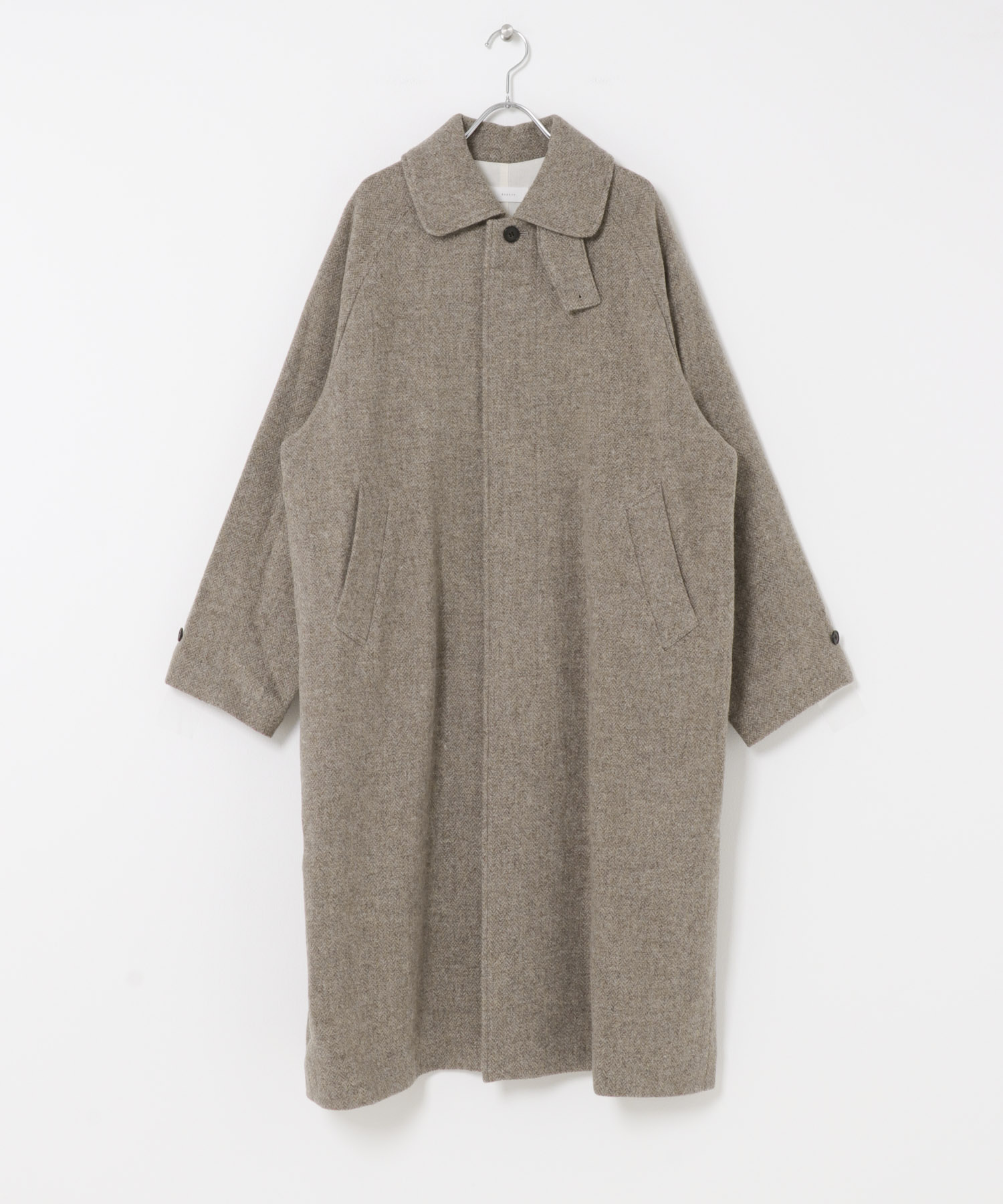 『ユニセックス』Wool bal coat BEIGE 1