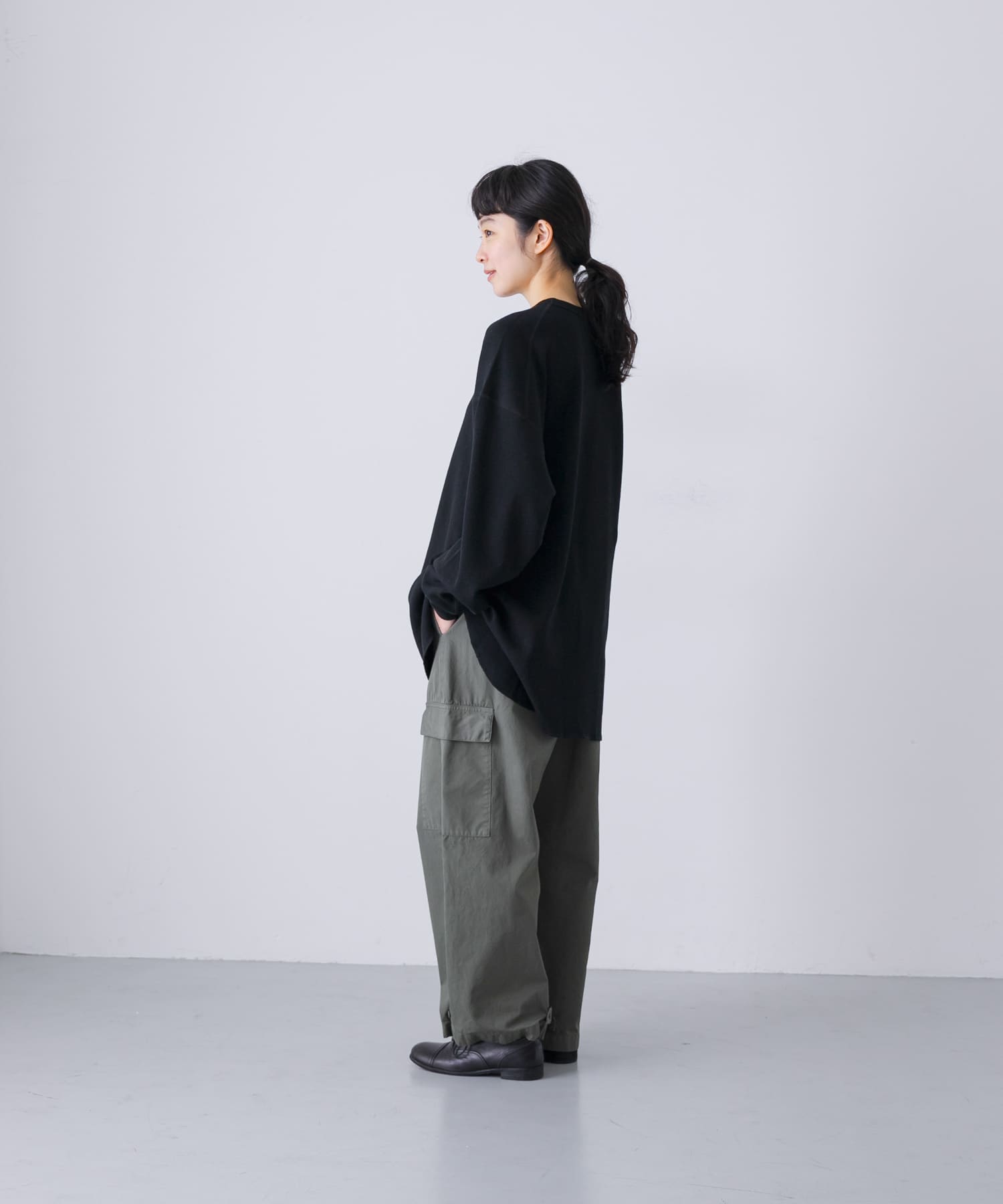 サーマルクルーネックプルオーバー(Free BLACK): トップス｜URBAN