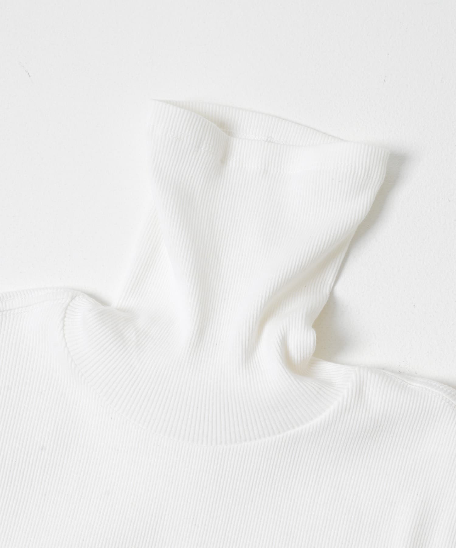 コットンウールテレコタートルカットソー OFF Free