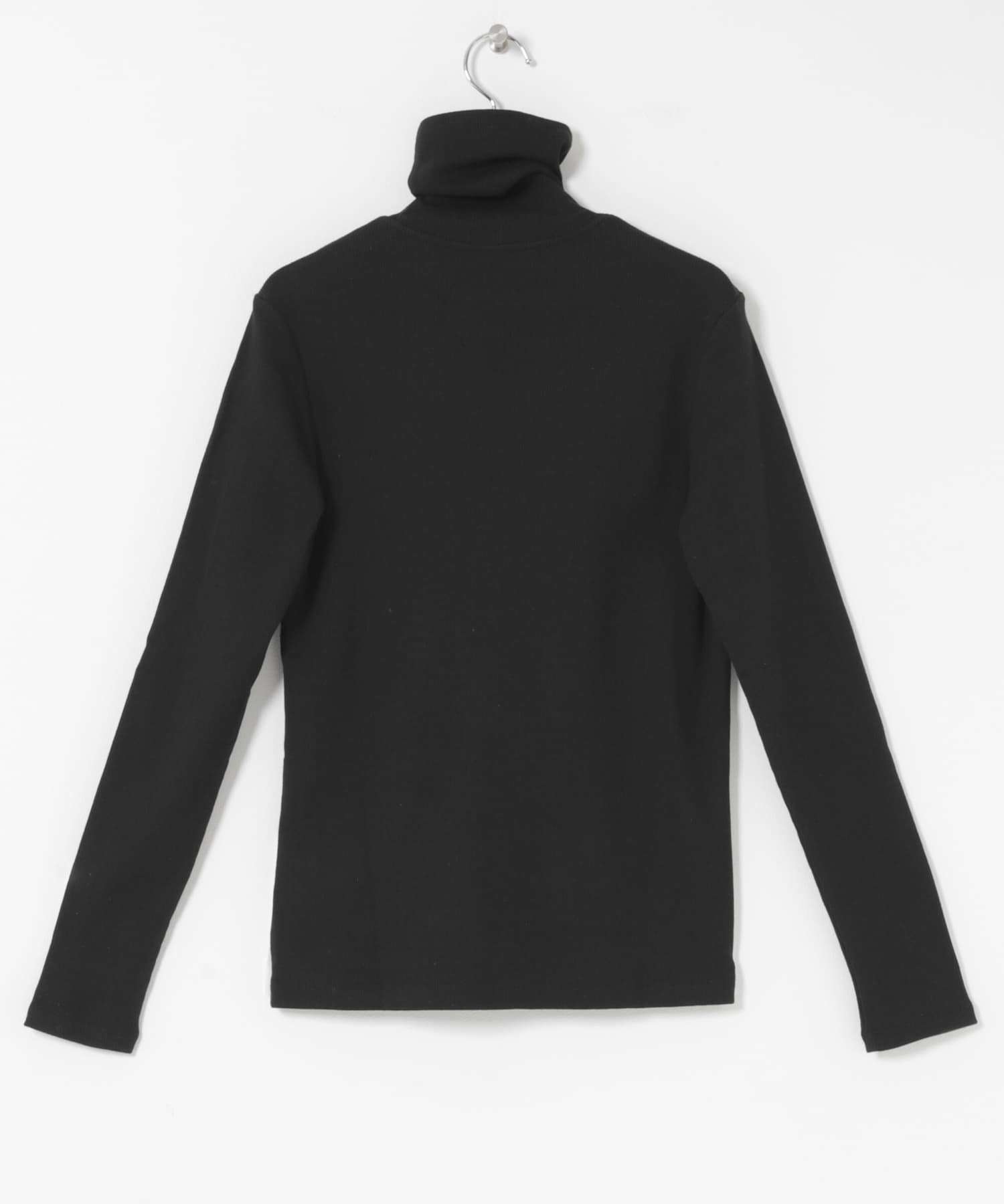 コットンウールテレコタートルカットソー BLACK Free