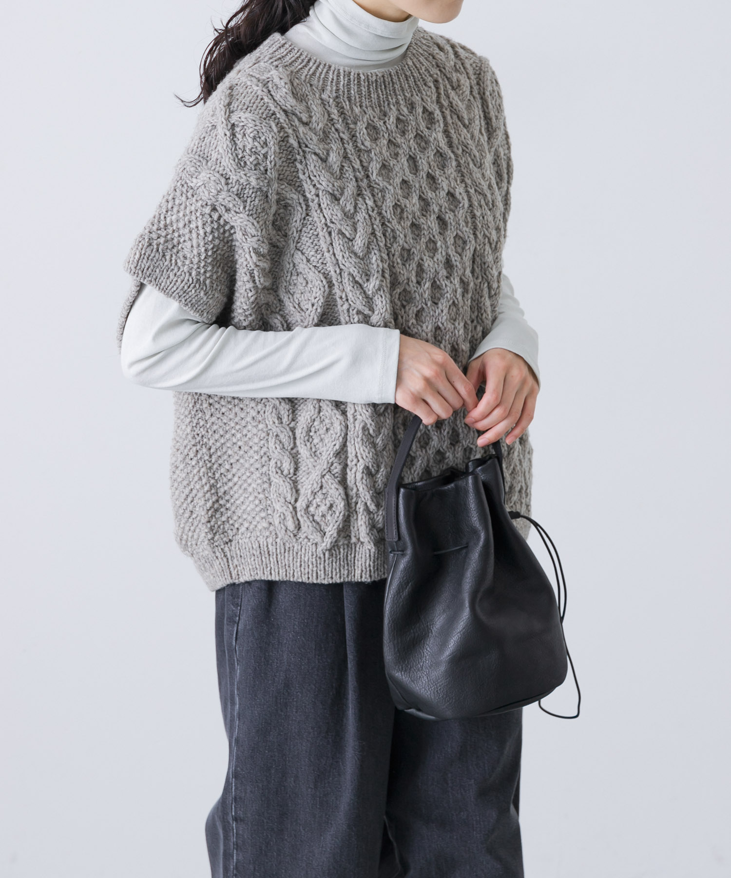 身長：162cm サイズ：FREE