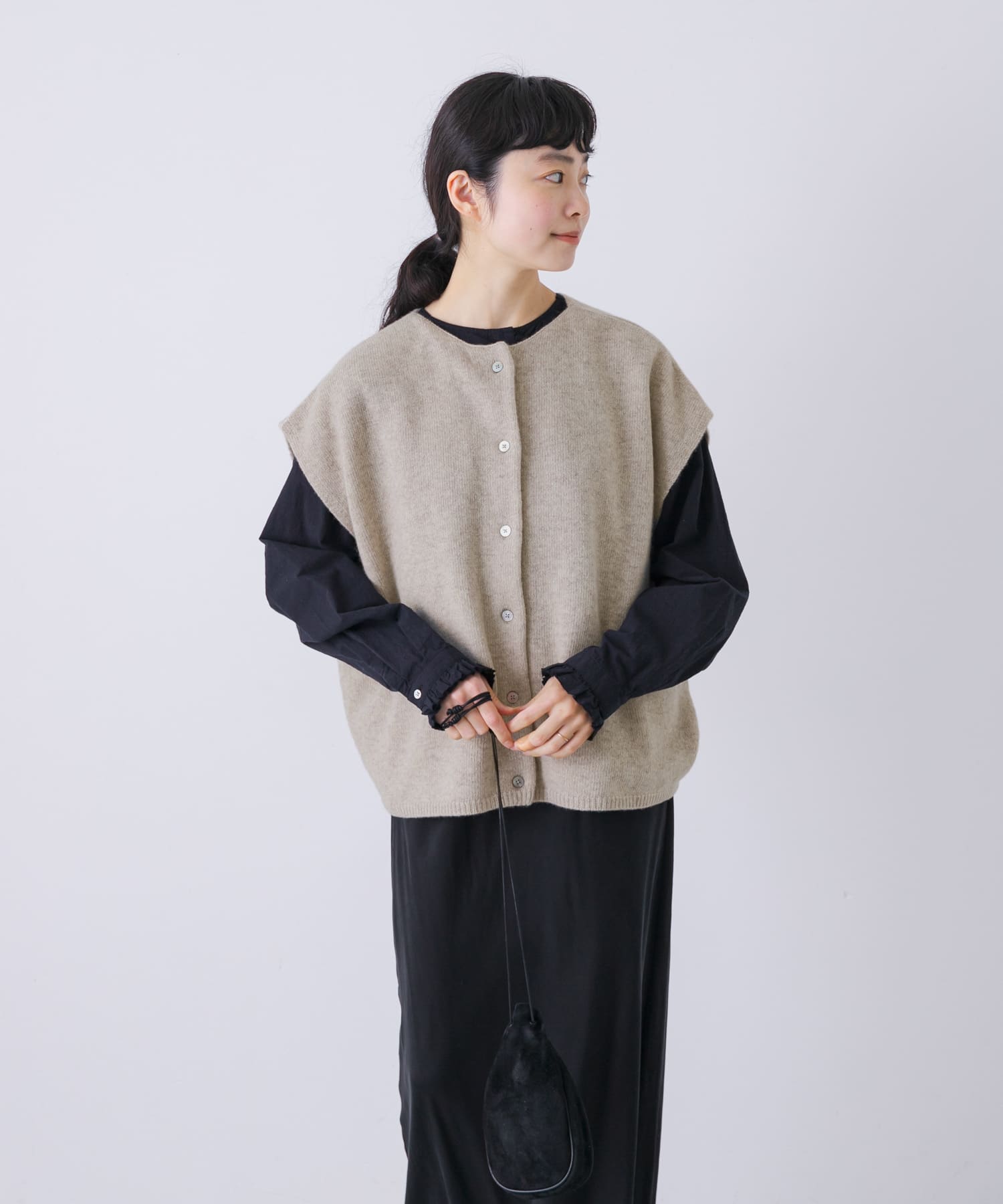 身長：162cm サイズ：FREE