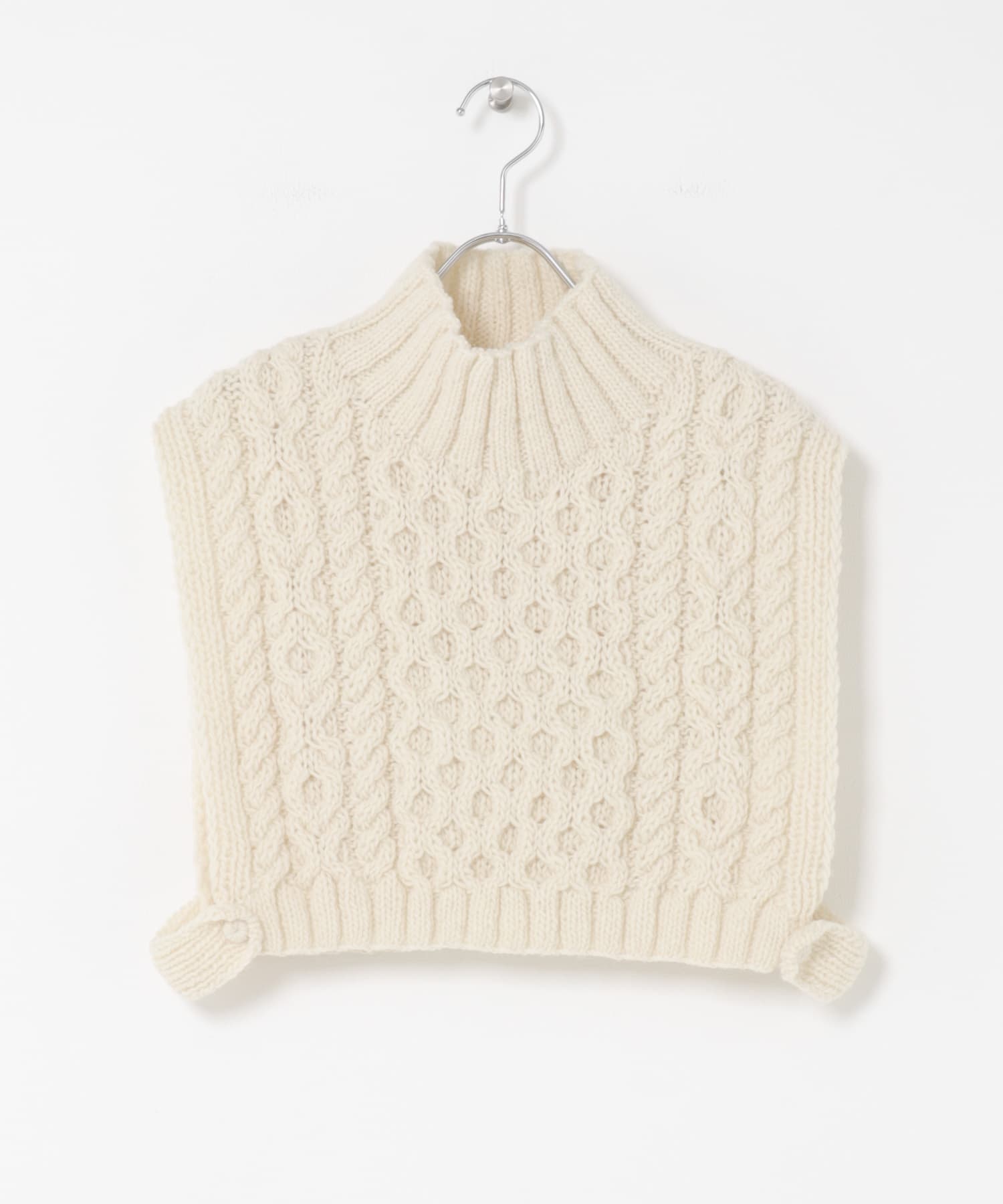 ペルータートルショートベスト IVORY Free