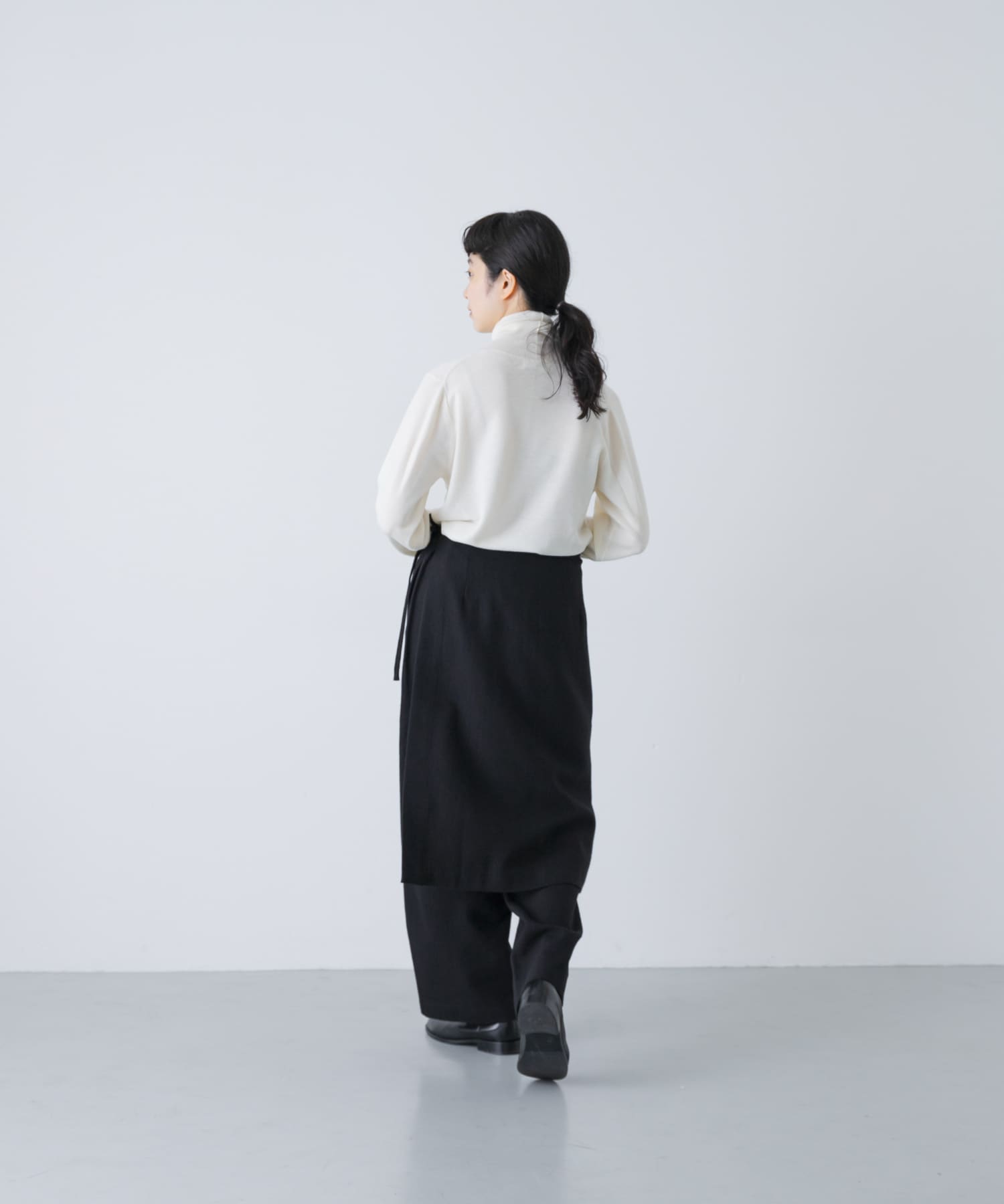 ラップスカートイージーパンツ(Free BLACK): ボトム｜URBAN RESEARCH