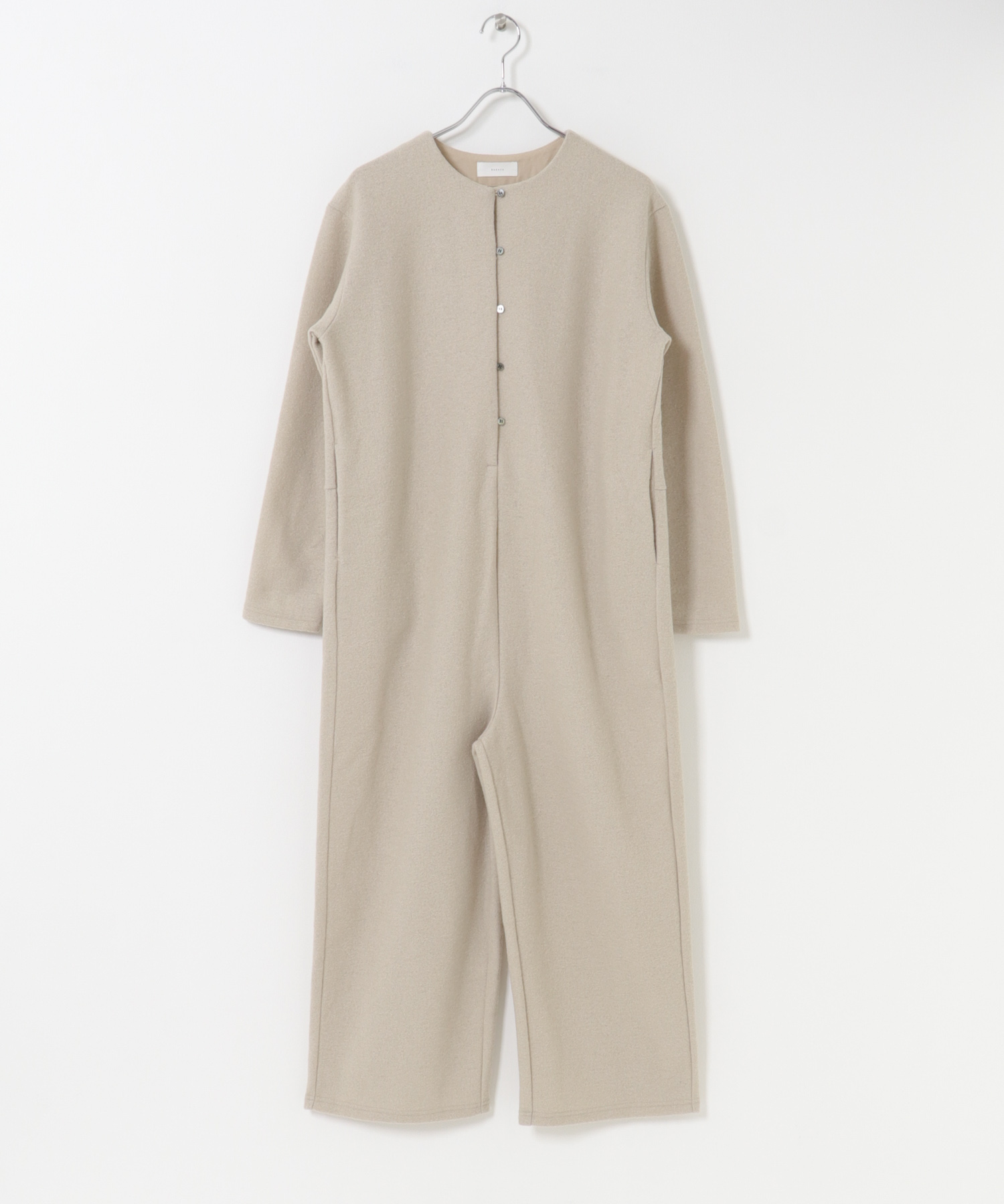 ウールブークレーオールインワンン L.GRAY Free