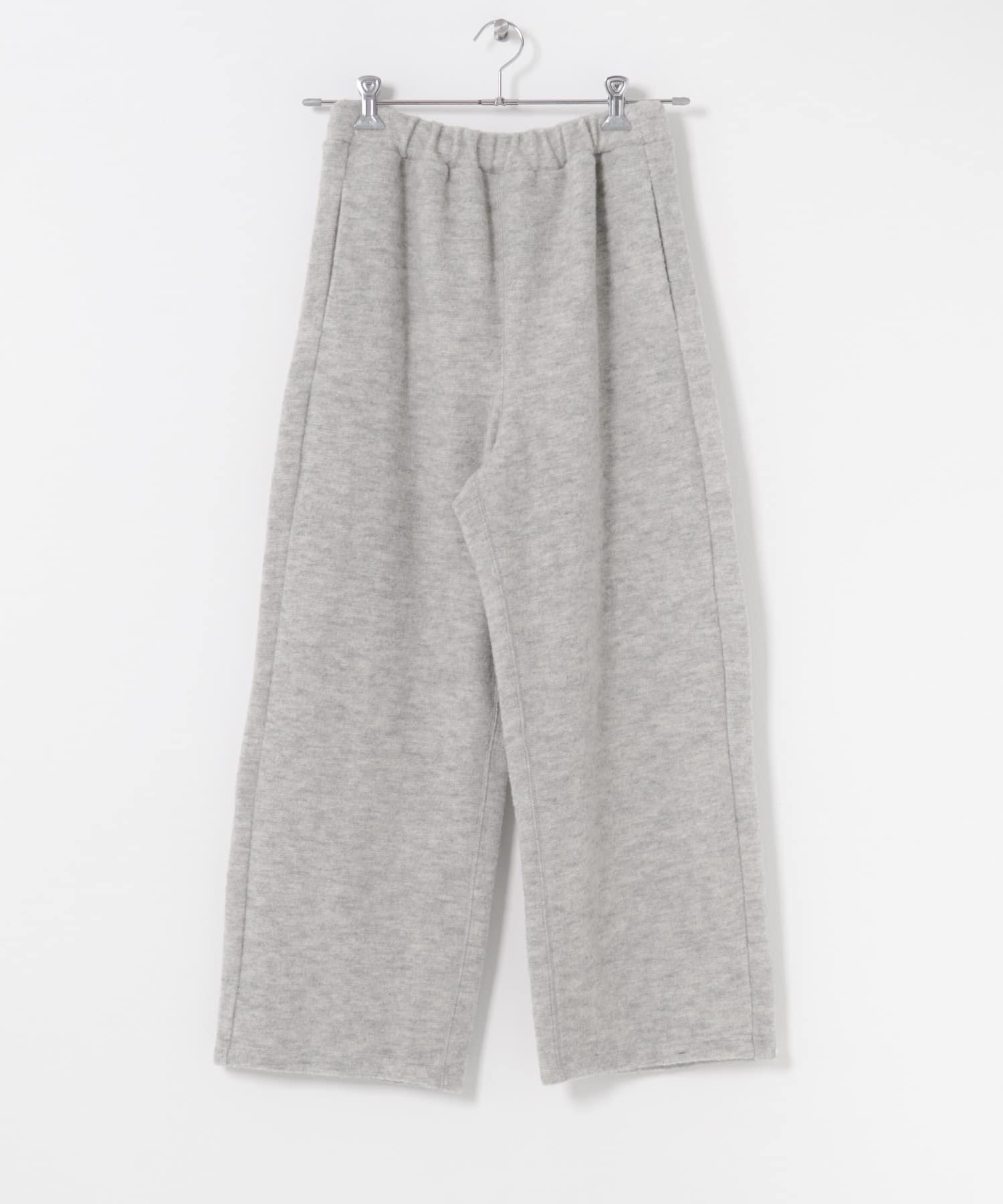 ウールループイージーパンツ L.GRAY Free