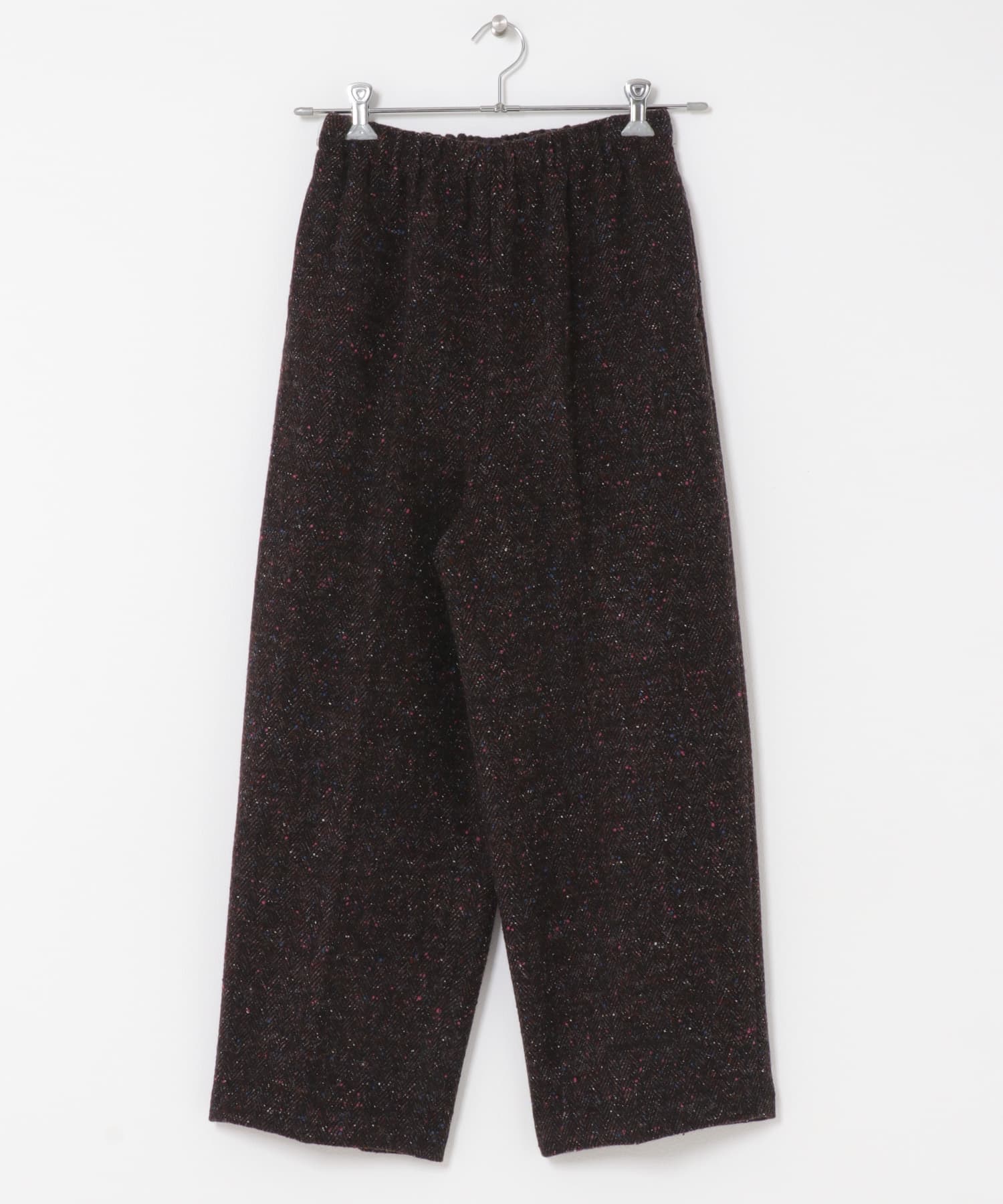 ツイードスラックス BROWN Free