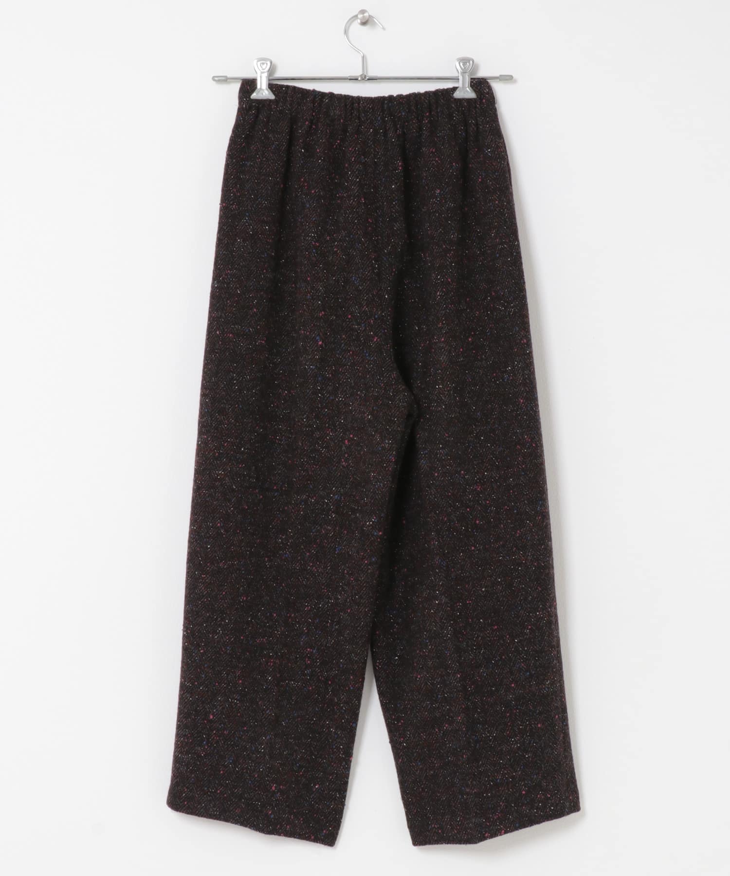 ツイードスラックス BROWN Free