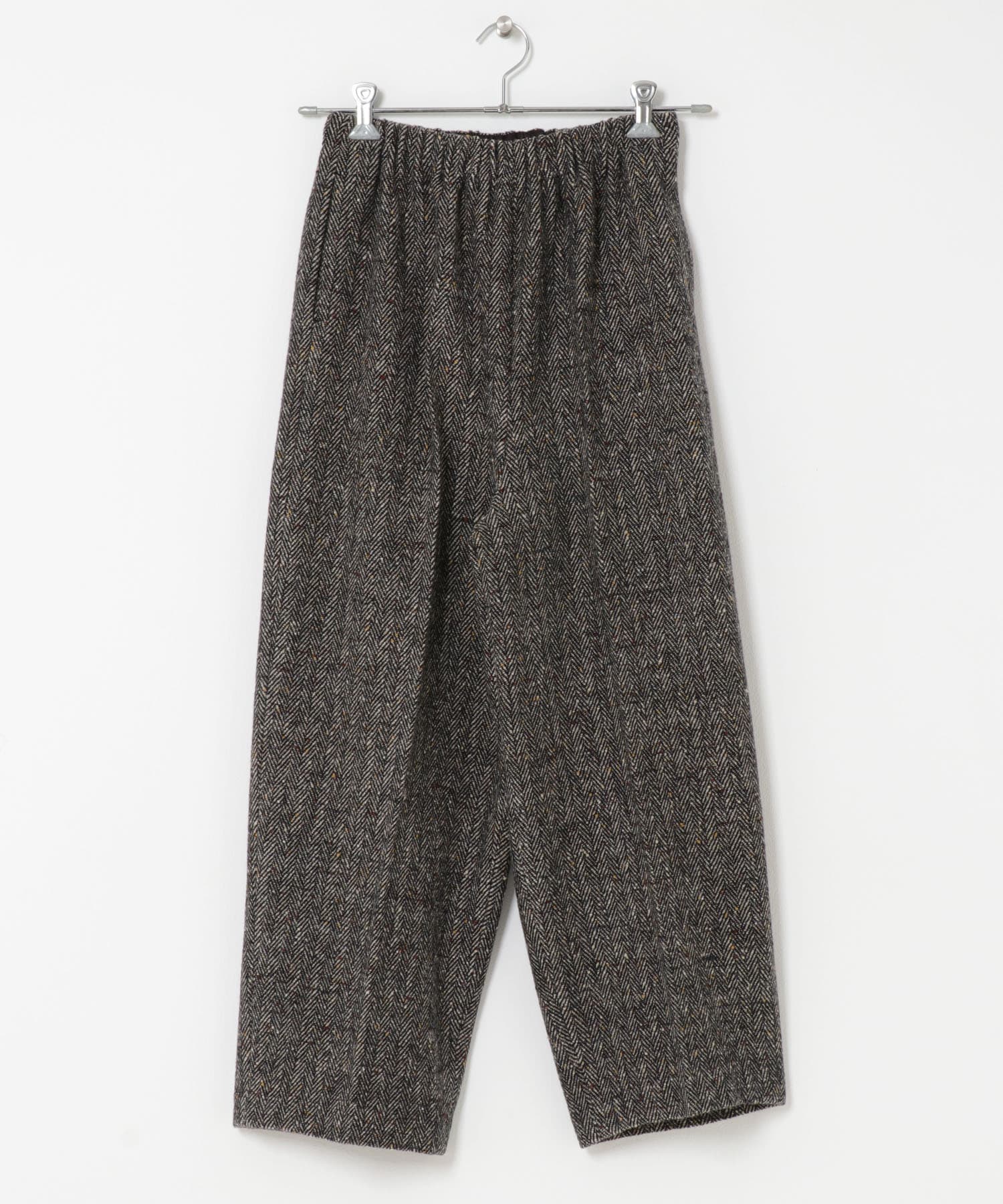 ツイードスラックス GRAY Free