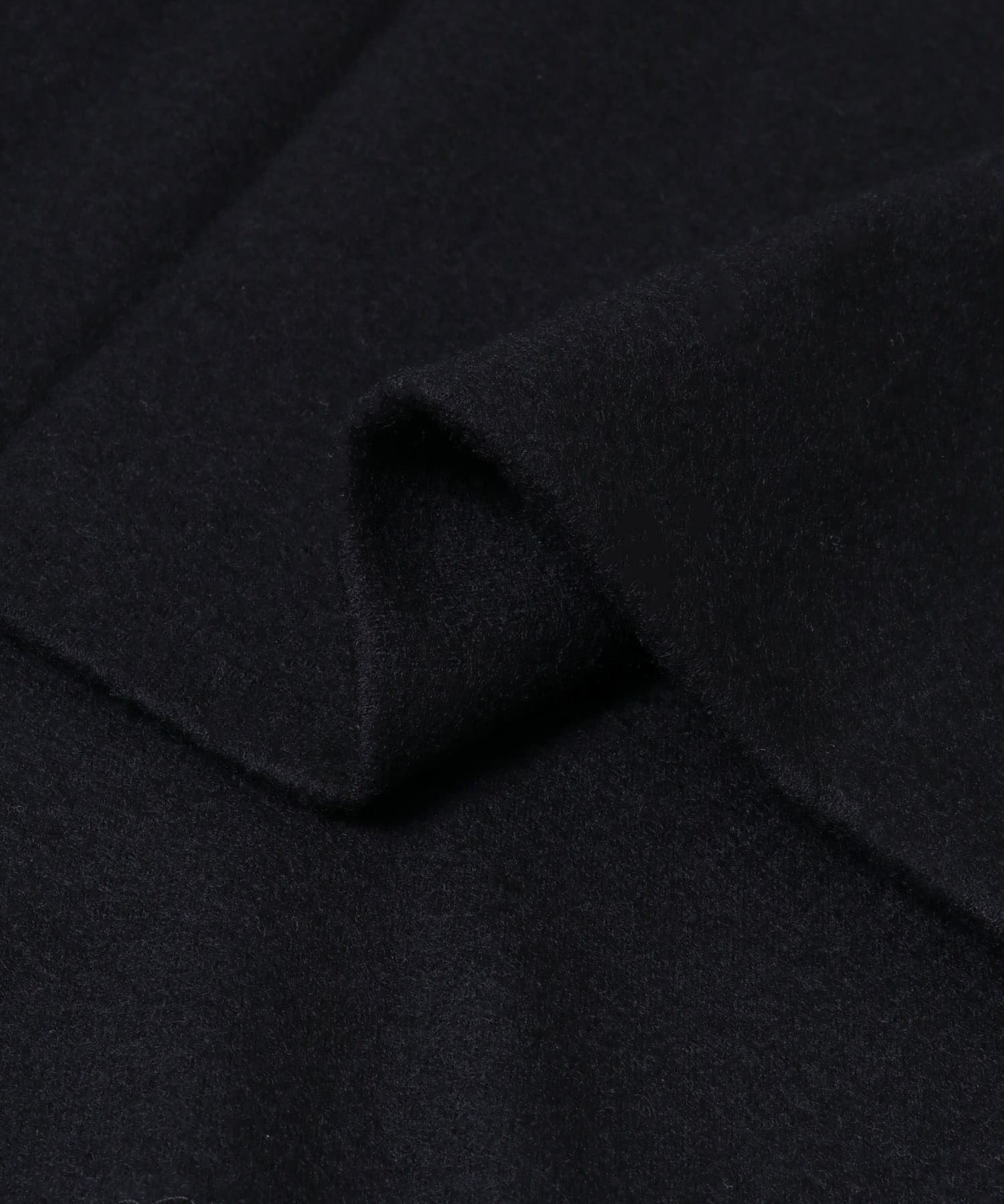 ウールカットストレートスカート BLACK Free