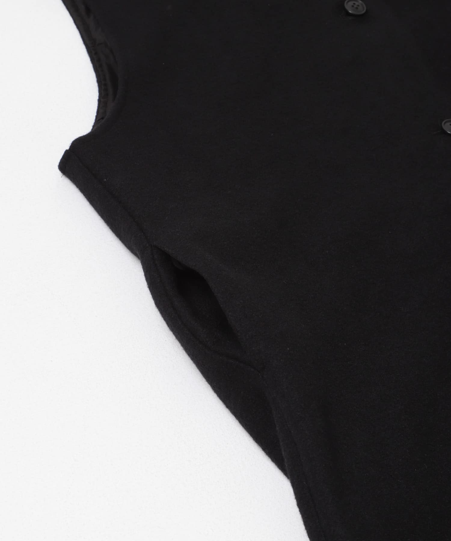 ウールタックジャンパースカート BLACK Free