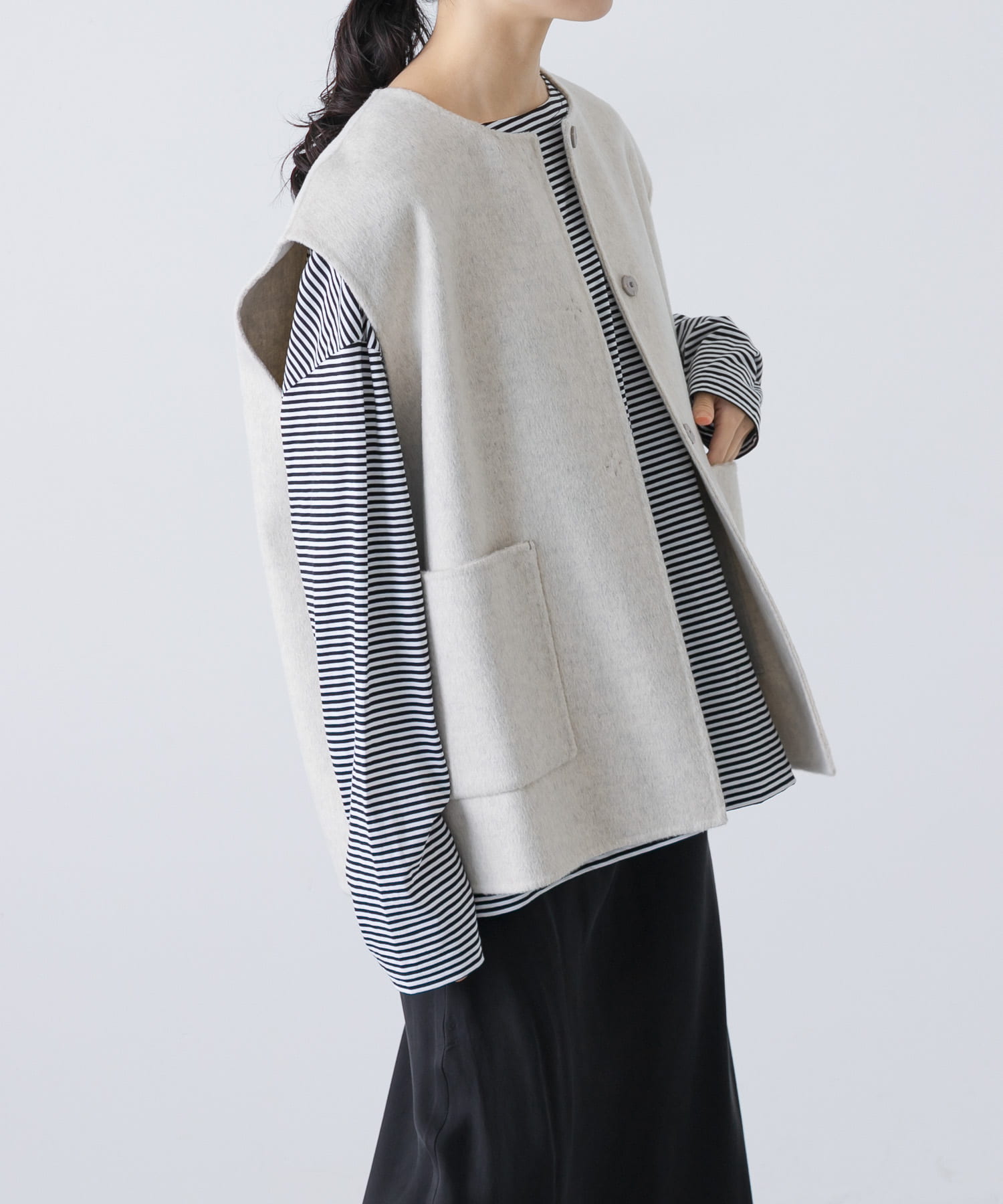 身長：162cm サイズ：FREE