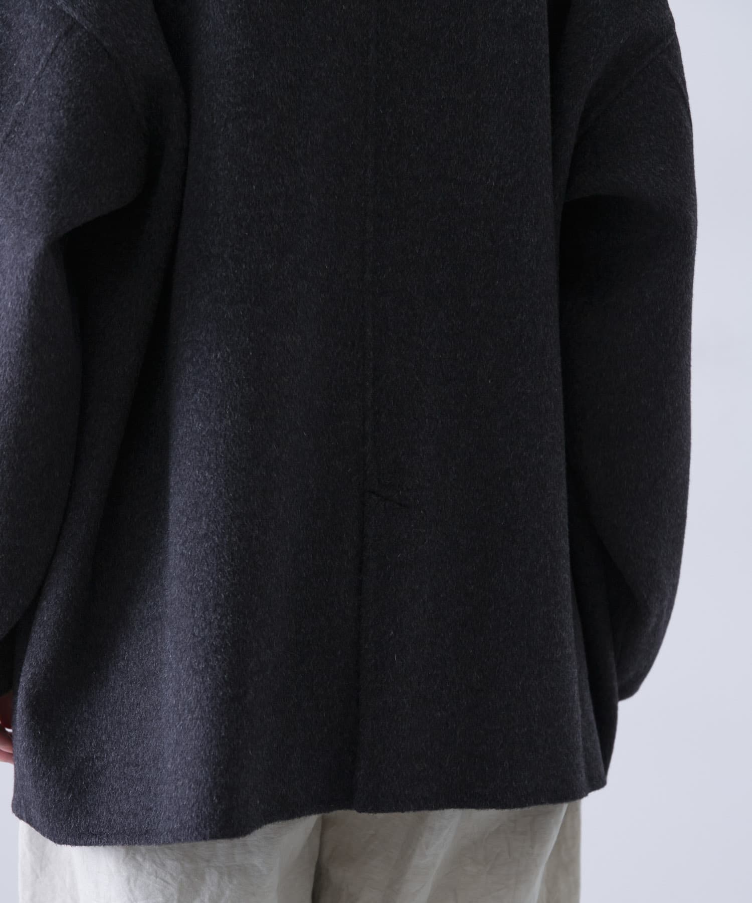 ウールテーラードショートコート(Free BLACK): アウター｜URBAN