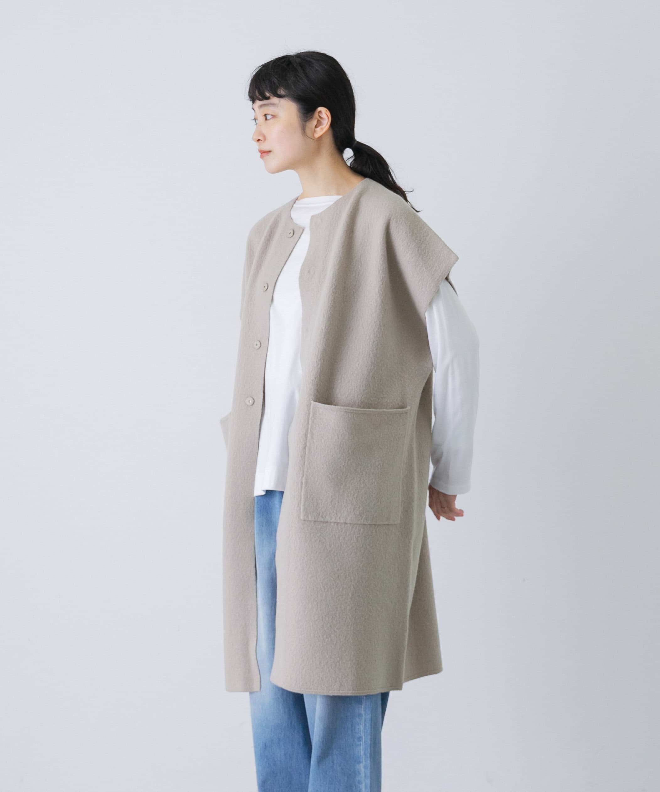 身長：162cm サイズ：FREE