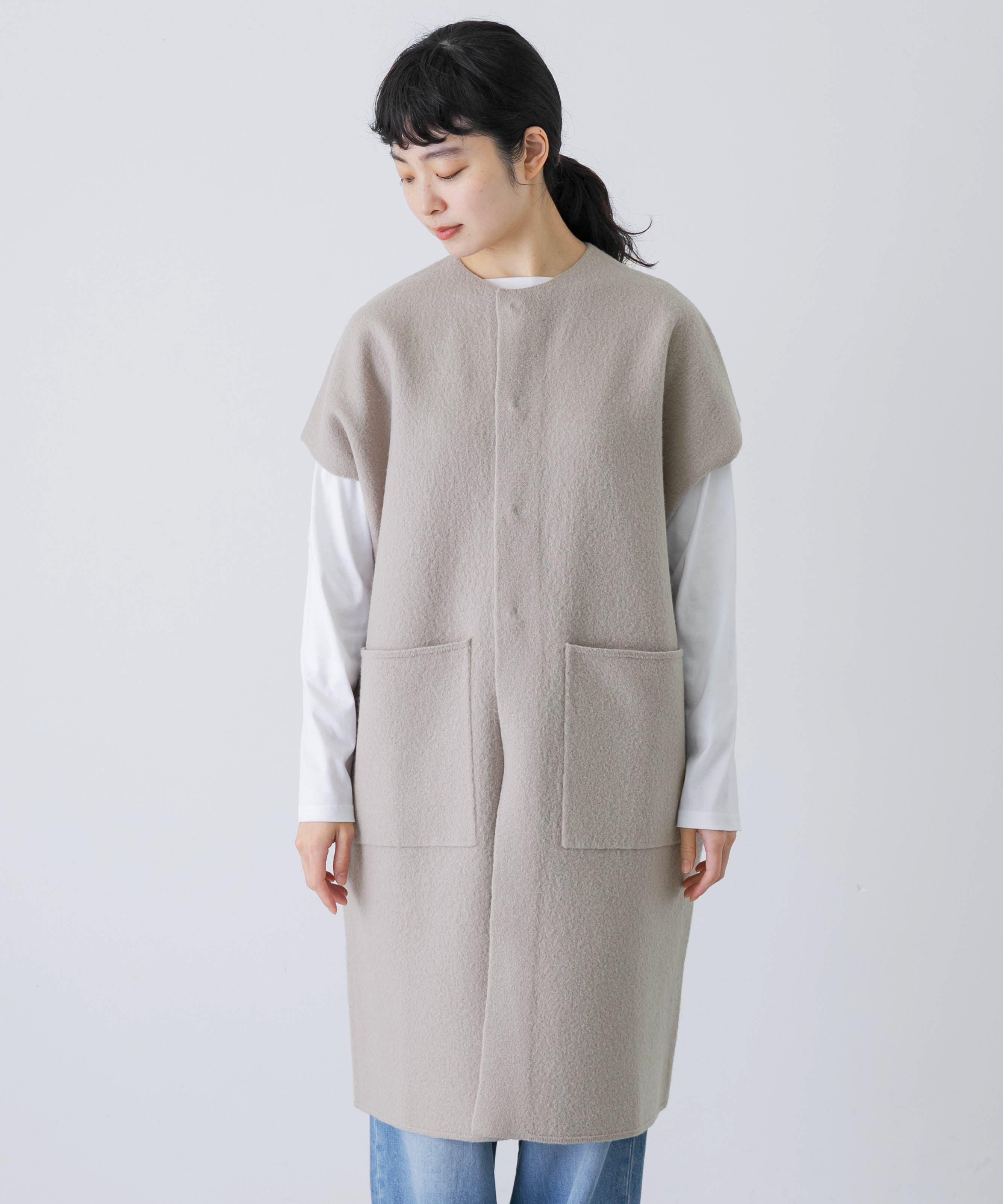 身長：162cm サイズ：FREE