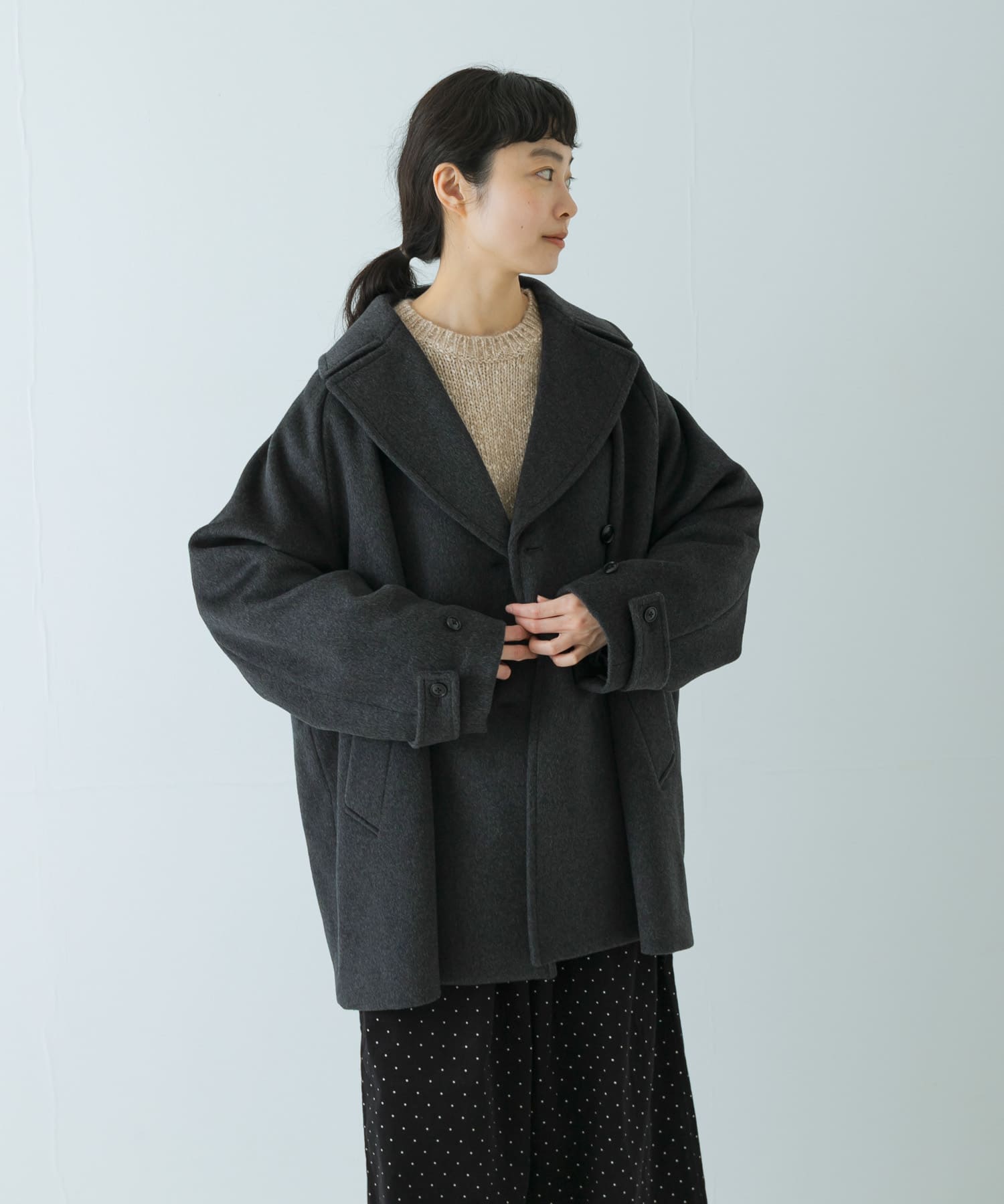 身長：162cm サイズ：Free