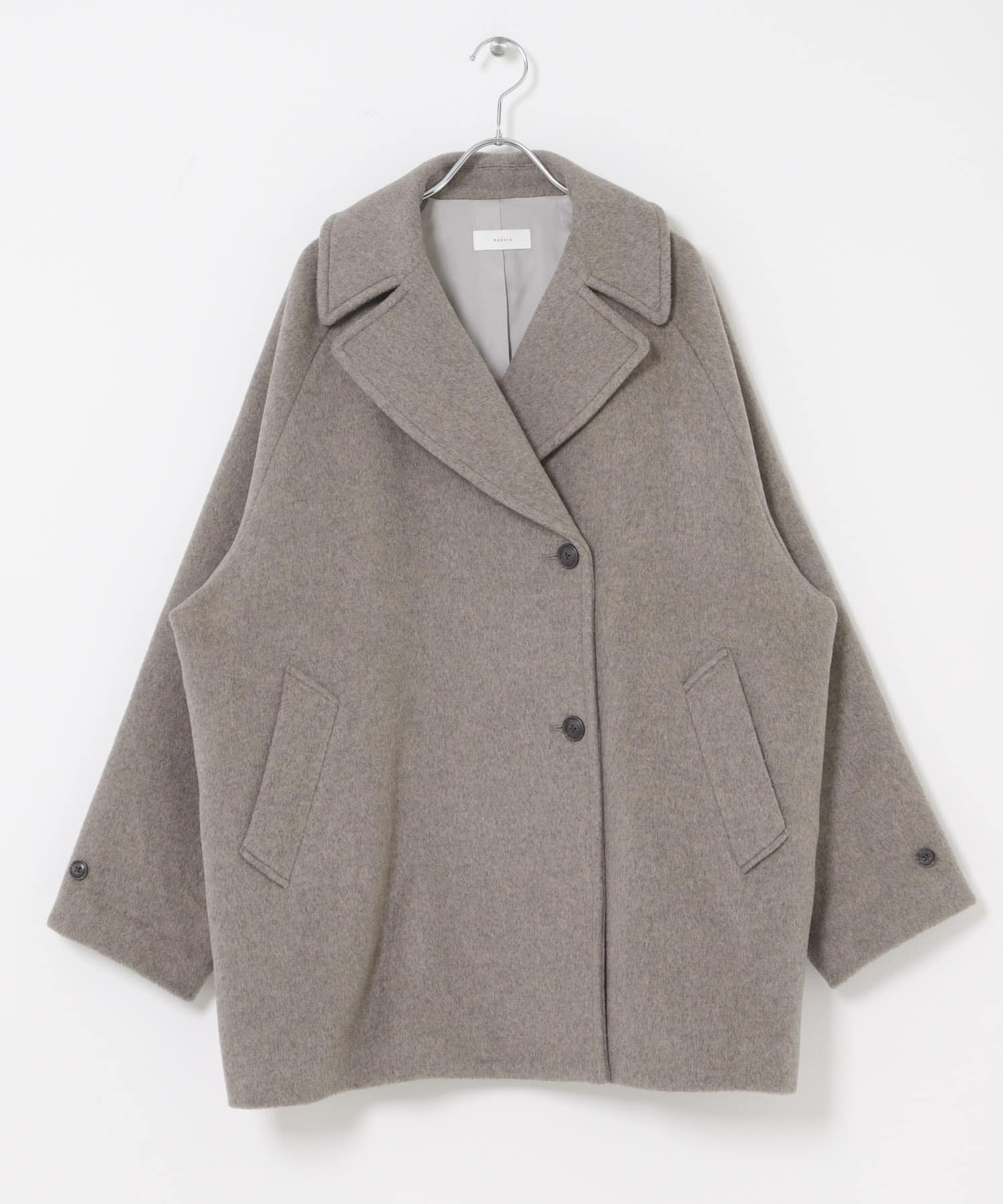 ウールPコート GRAY Free