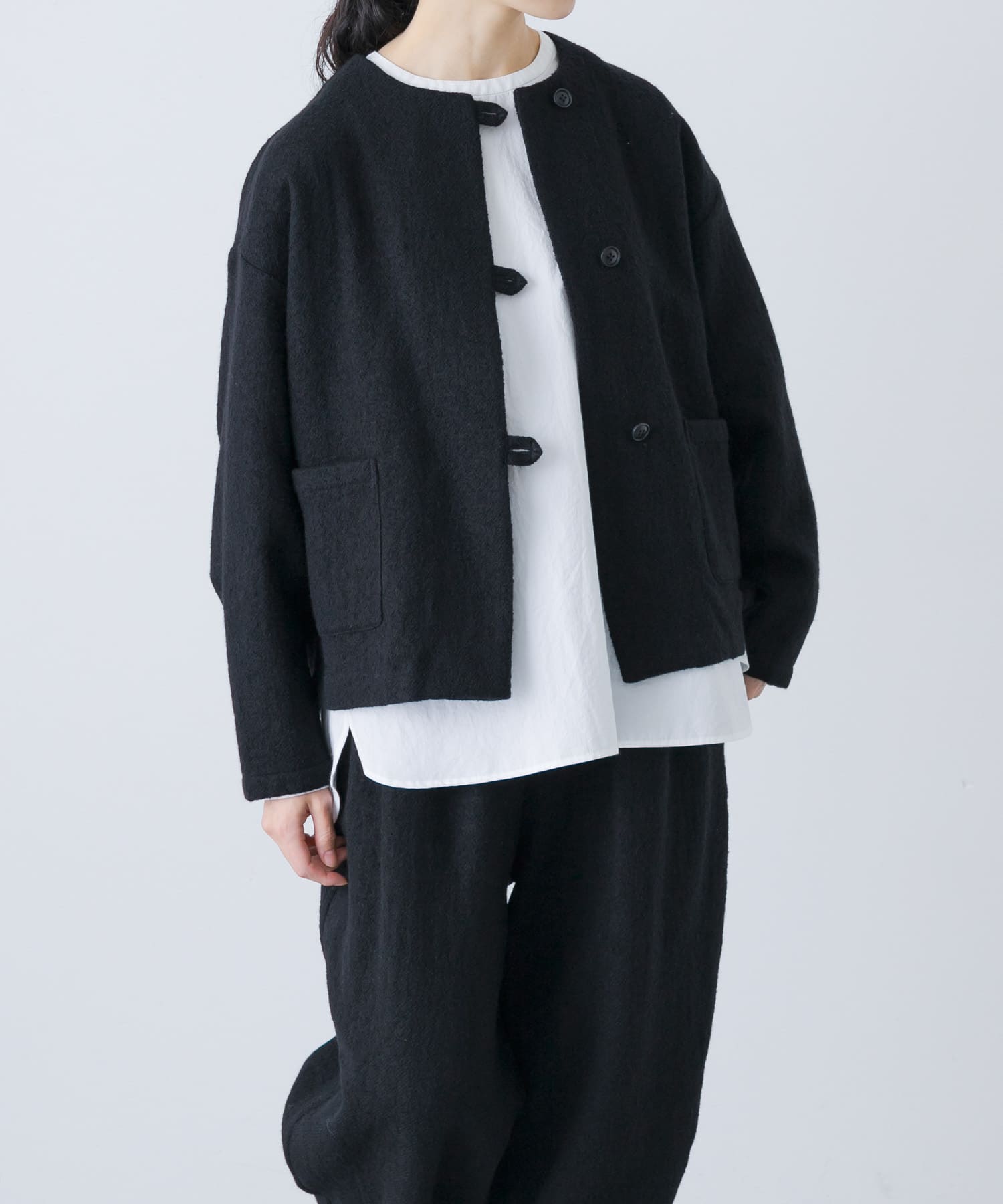 ジャケット・アウター shetokyo GlenSilkWool black Z-SWINGTOP JACKET BLACK – Z-FLEX SKATEBOARDS JAPAN OFFICIAL