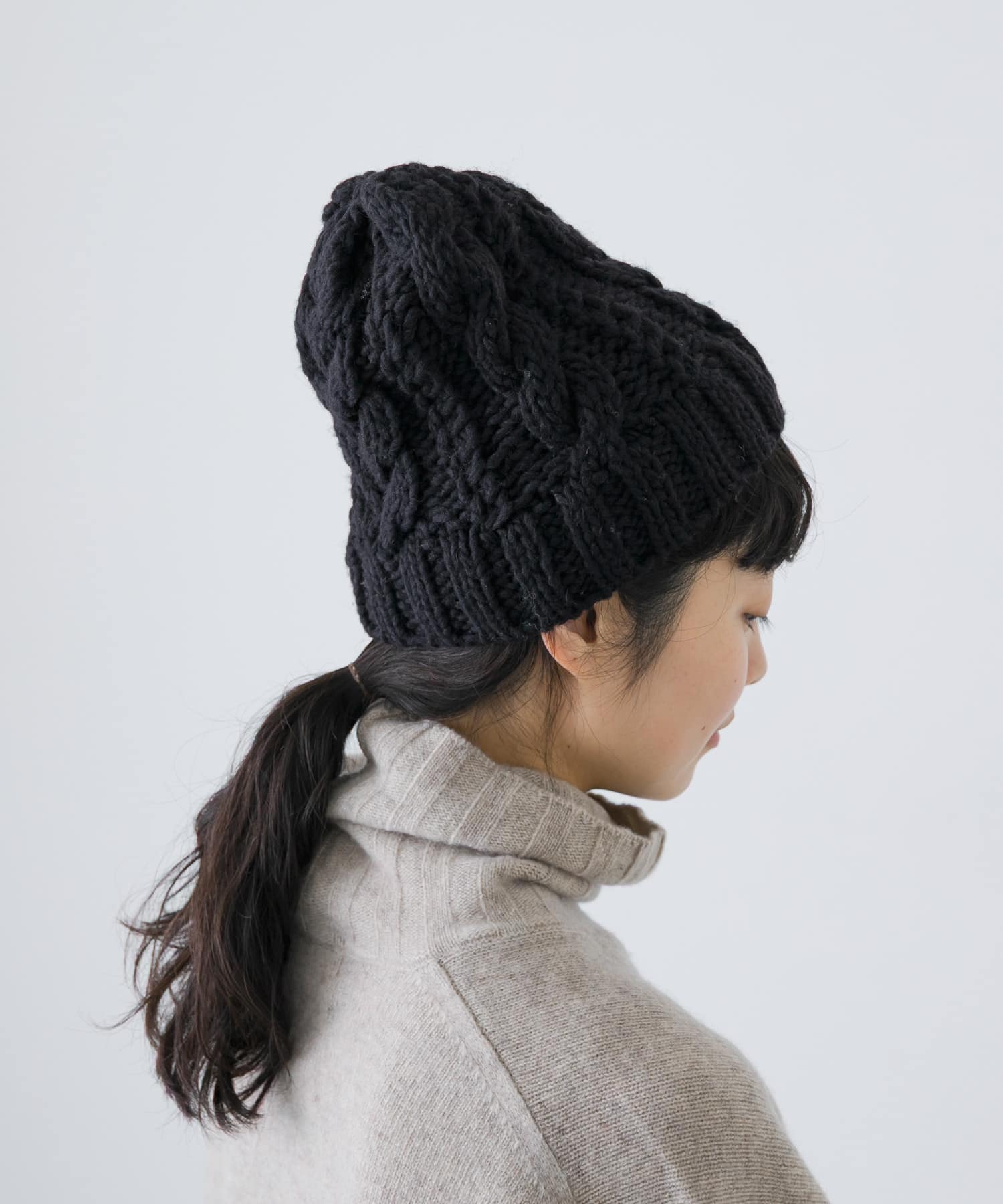 ペルーアランニットキャップ