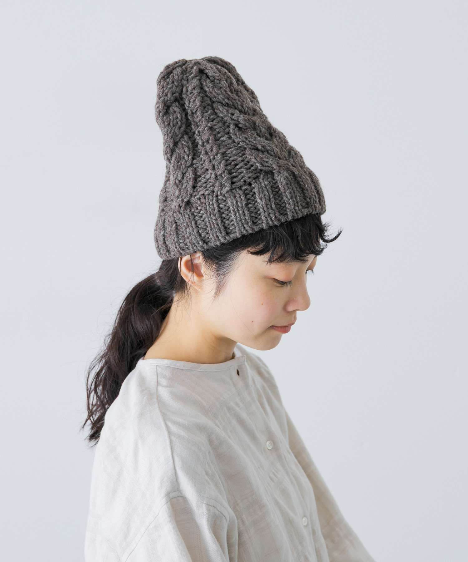 ペルーアランワッチキャップ GRAY Free