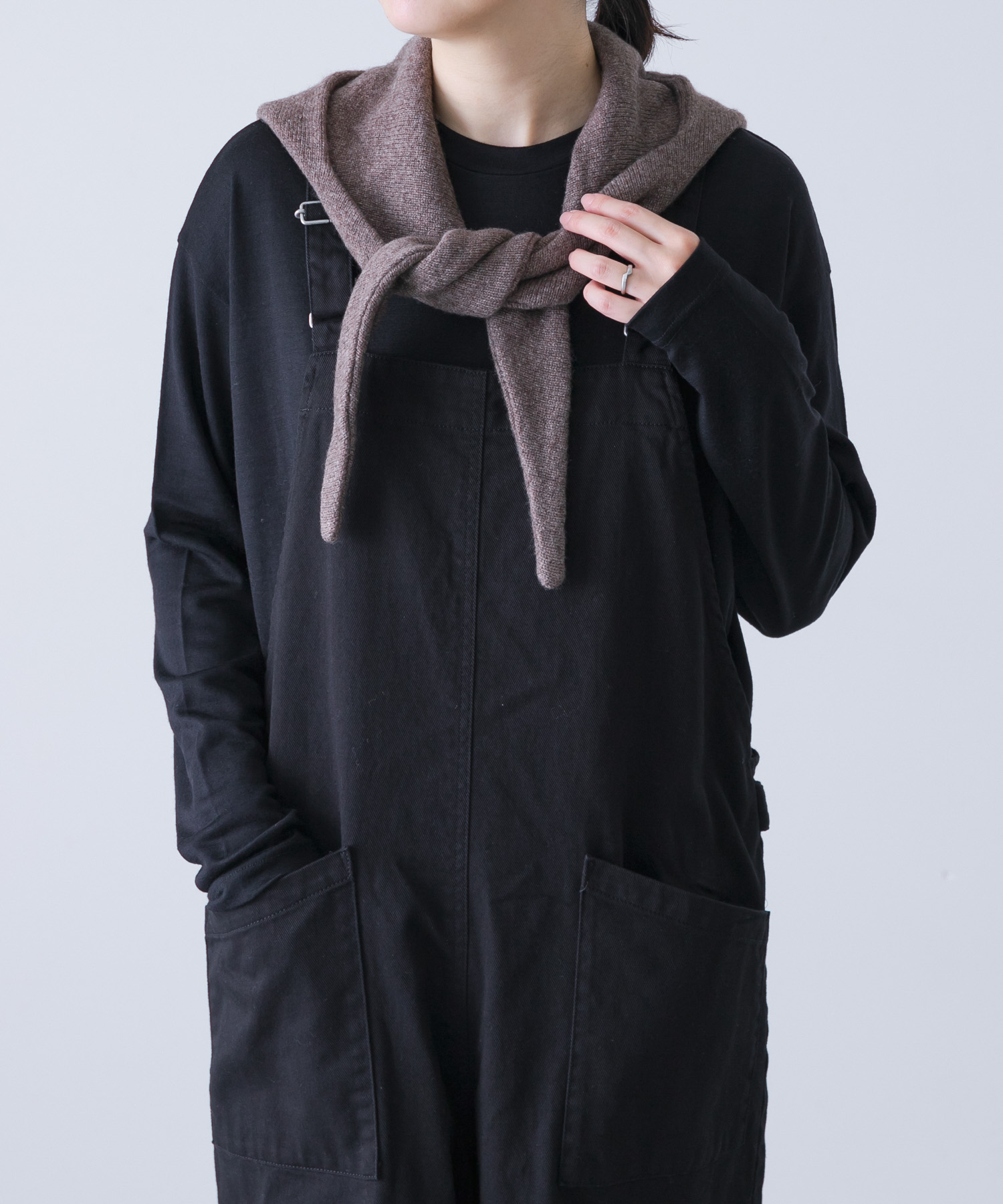 ヤクウールフードマフラー