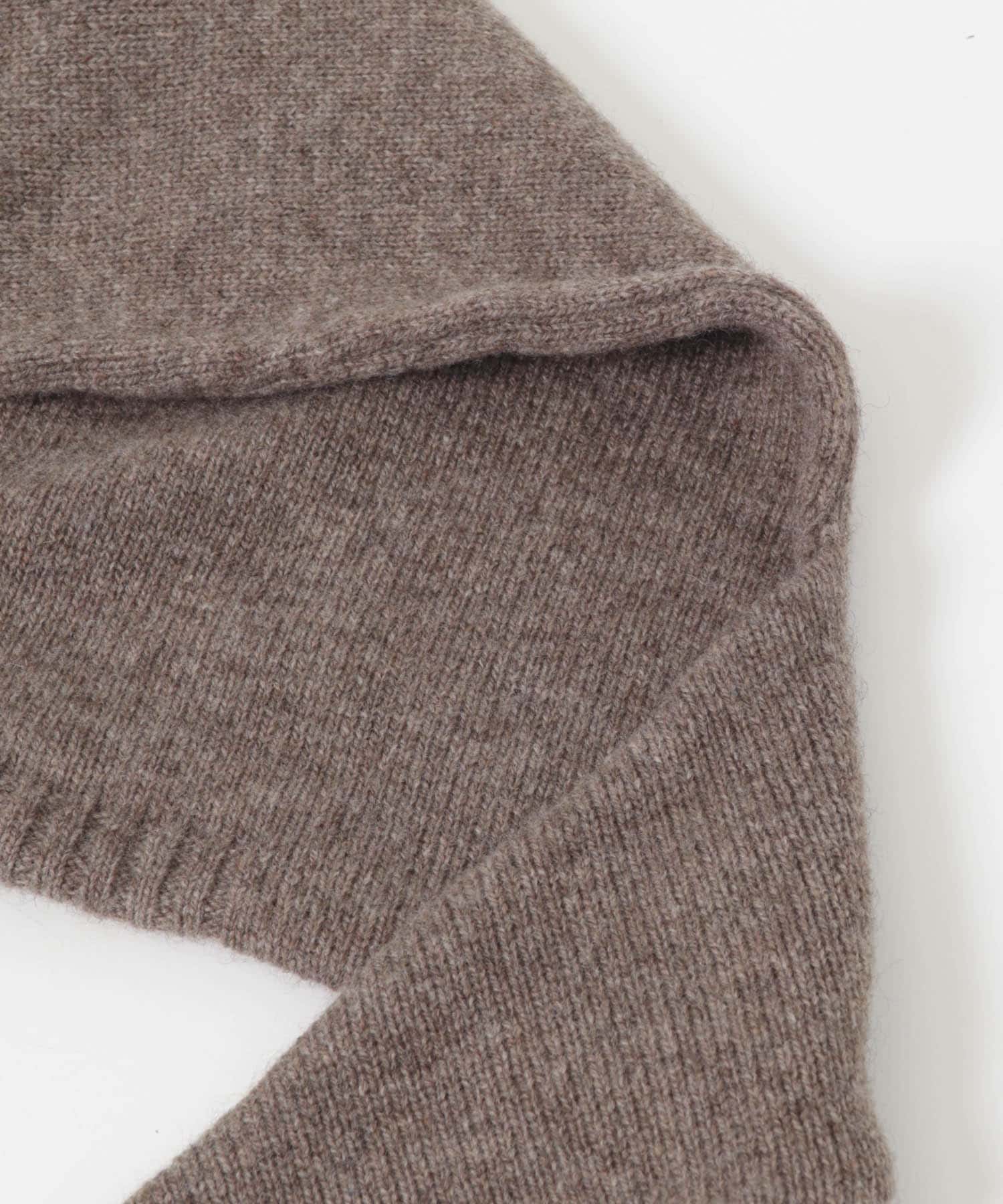 LIMI few ヨウジヤマモト　モヘアウール ストール マフラー　ダークグレー LIMI few ヨウジヤマモト モヘアウール ストール マフラー