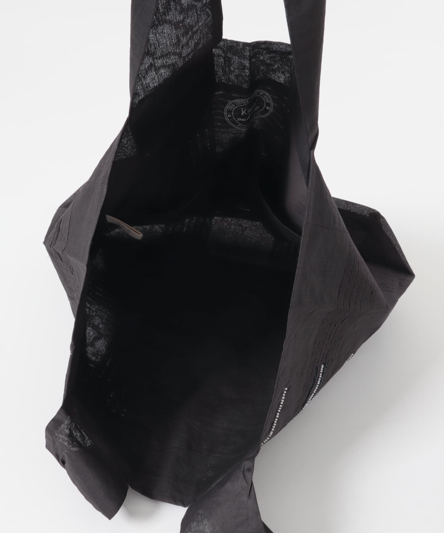 Khadi&co　BIRD Embroidery Bag BK Free