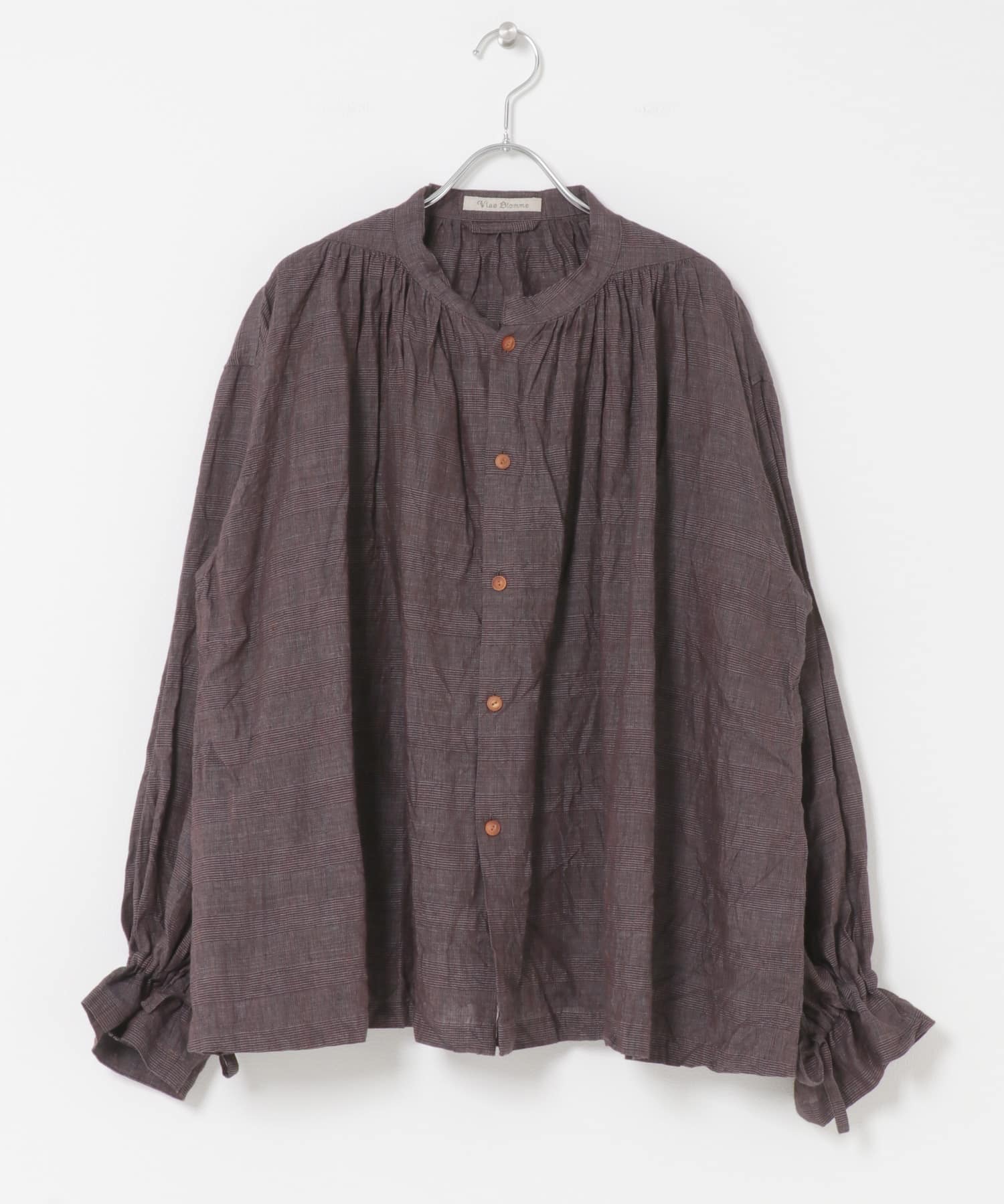 Vlas Blomme　シャツブルゾン Bordeaux FREE