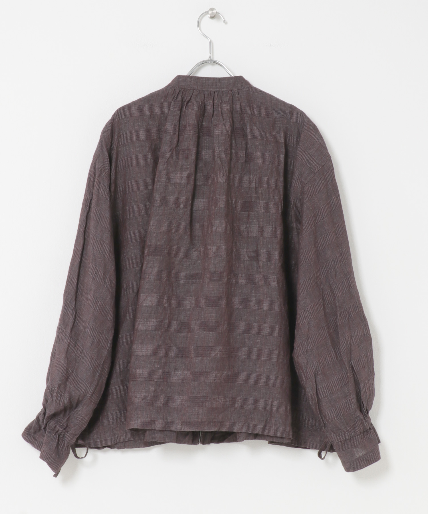 Vlas Blomme　シャツブルゾン Bordeaux FREE