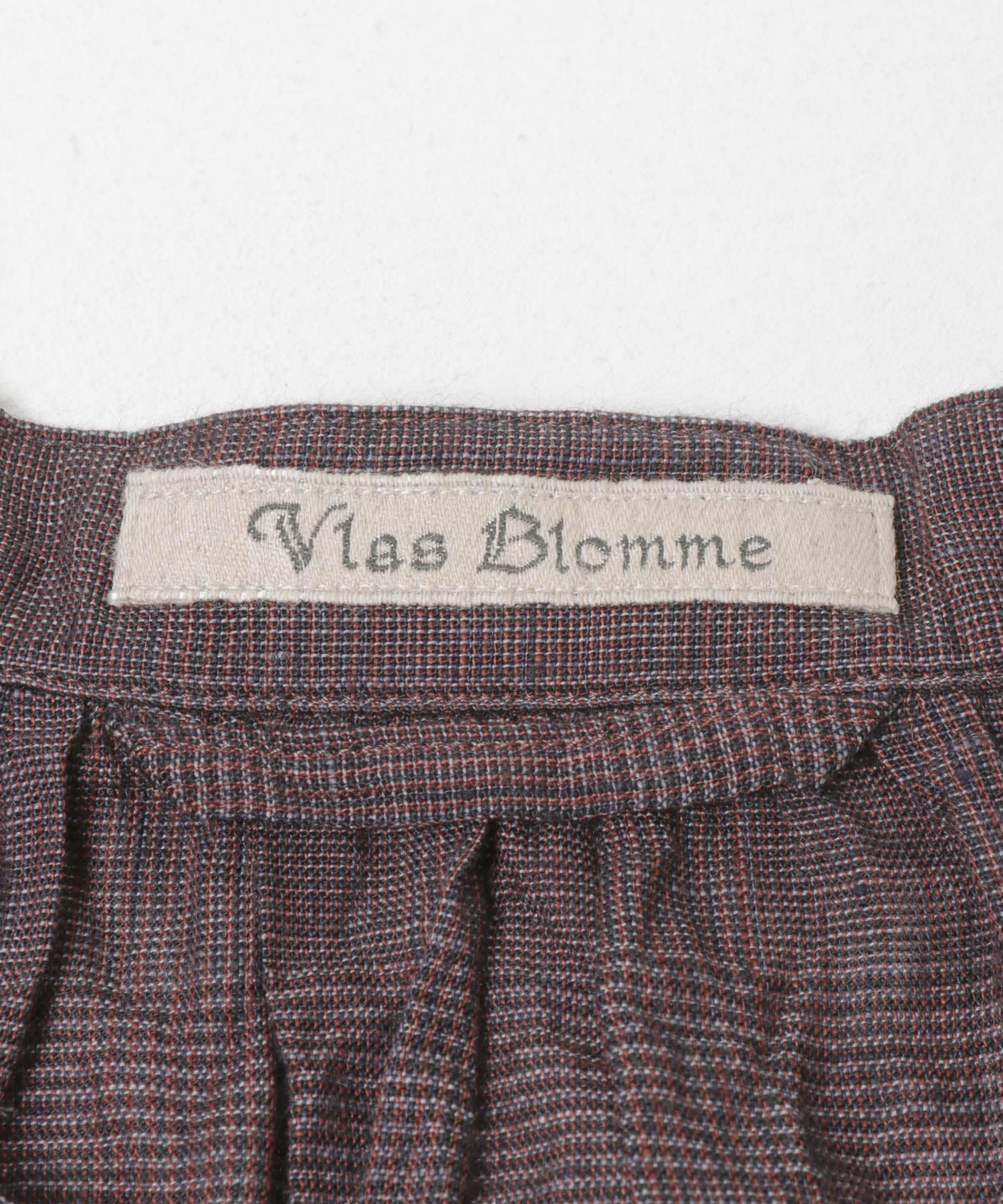 Vlas Blomme　シャツブルゾン Bordeaux FREE