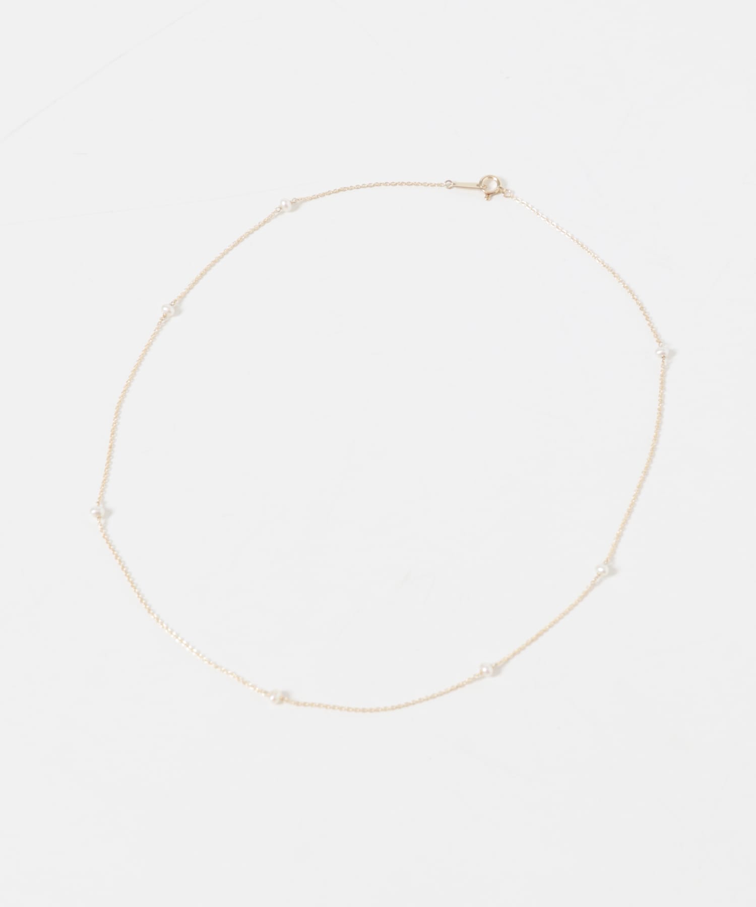 Toile　Pearl Random Chain Necklace