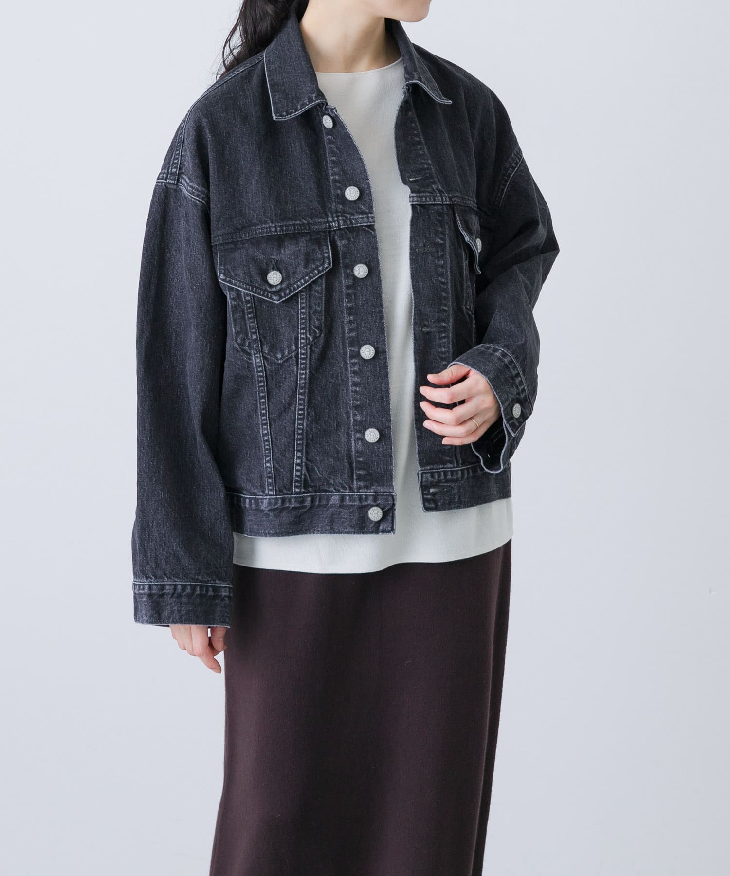 HARi　WIDE SLEEVE DENIM JACKET