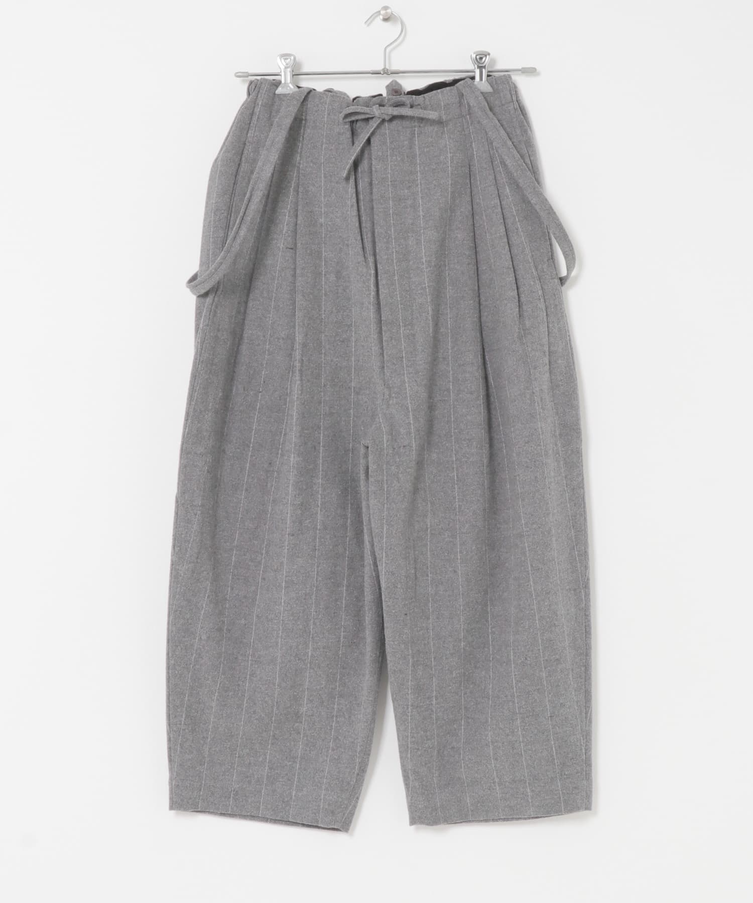 HAVERSACK　C/Lピンストライプサロペットパンツ Top grey 0