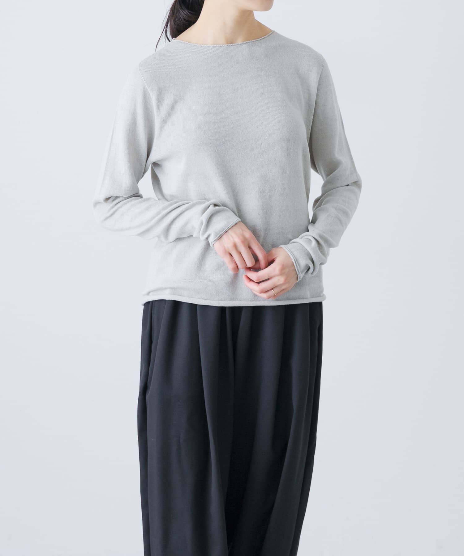 1dozen　ラウンドネックロングスリーブ