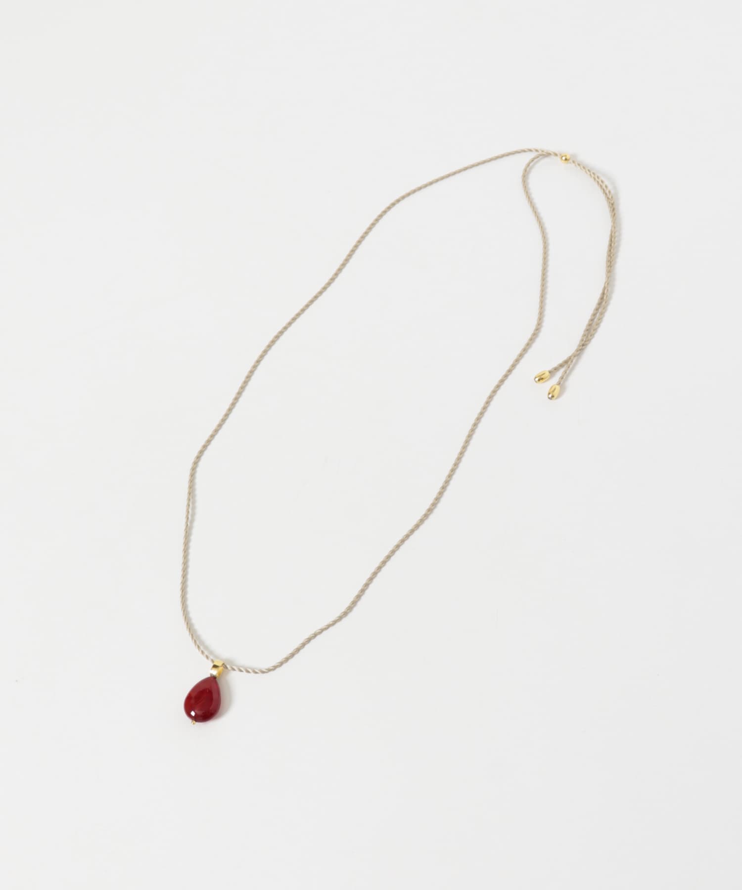 Aperdiem　Suit Red Code Necklace