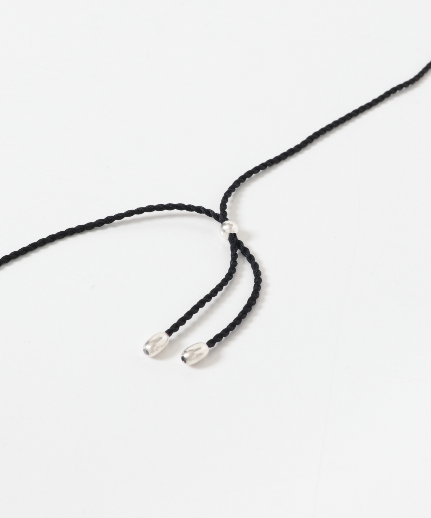 Aperdiem　Pale Drop Code Necklace Black FREE