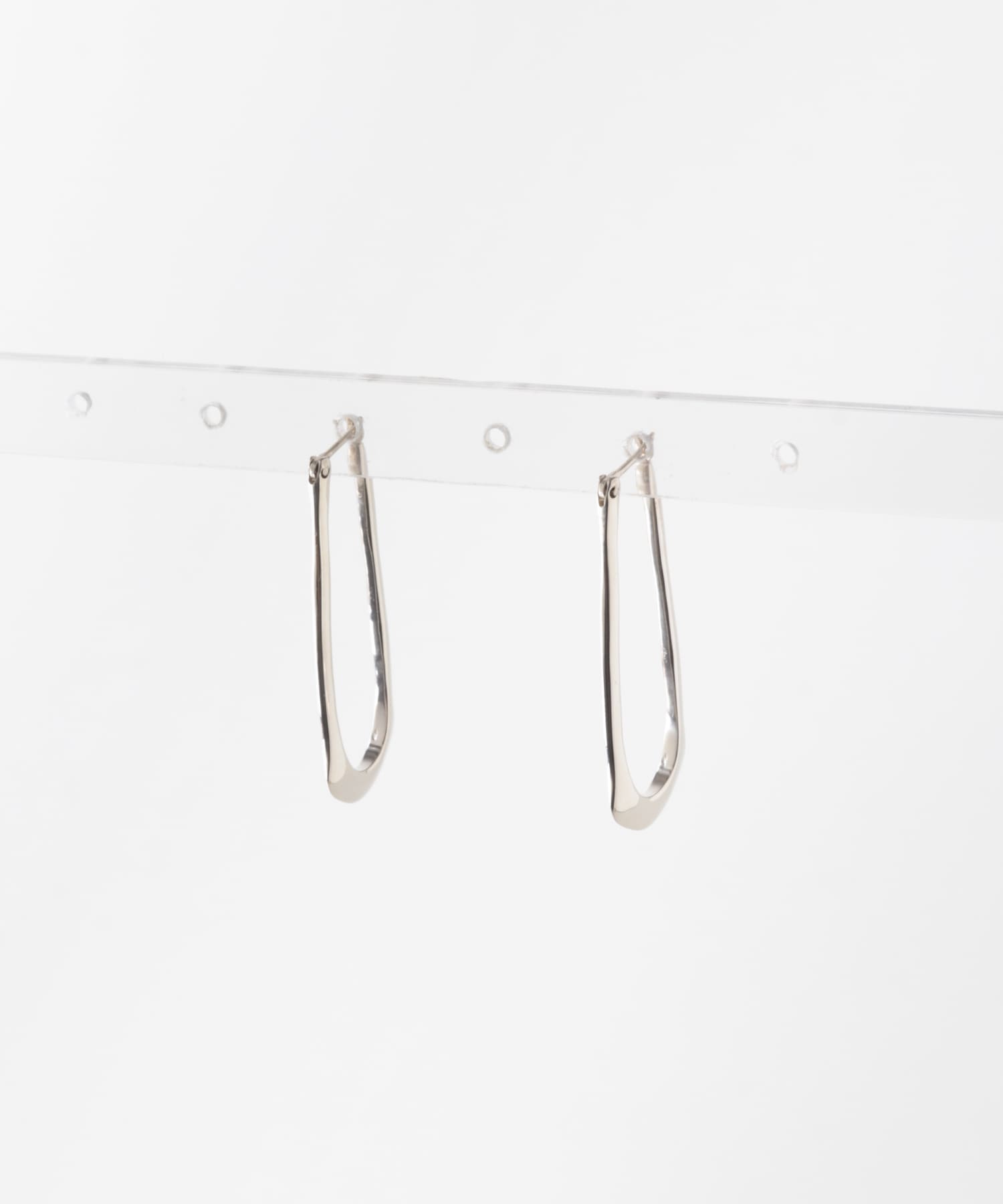 Aperdiem　Suit Rectangle Pierce(SV) Silver FREE