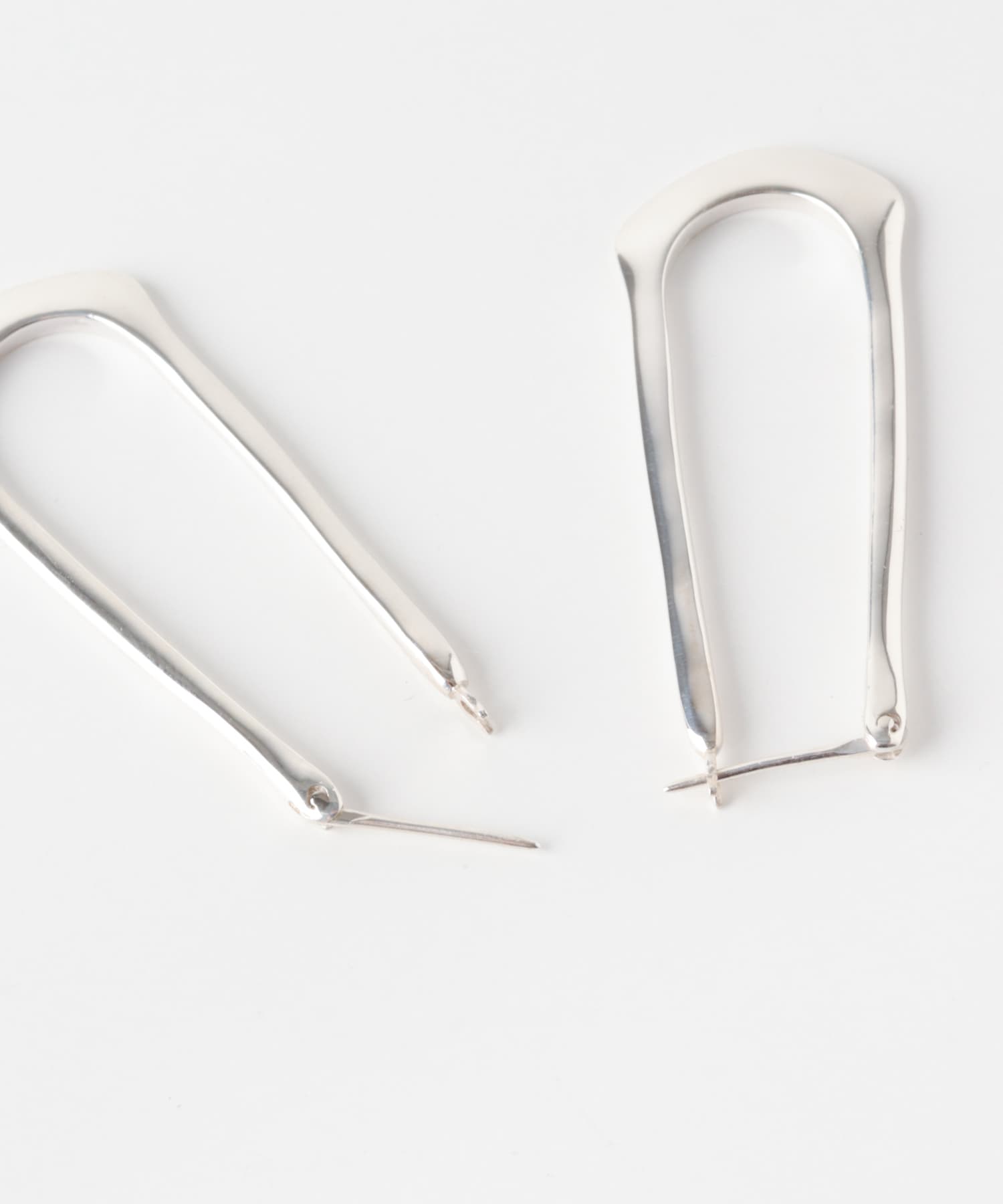 Aperdiem　Suit Rectangle Pierce(SV) Silver FREE