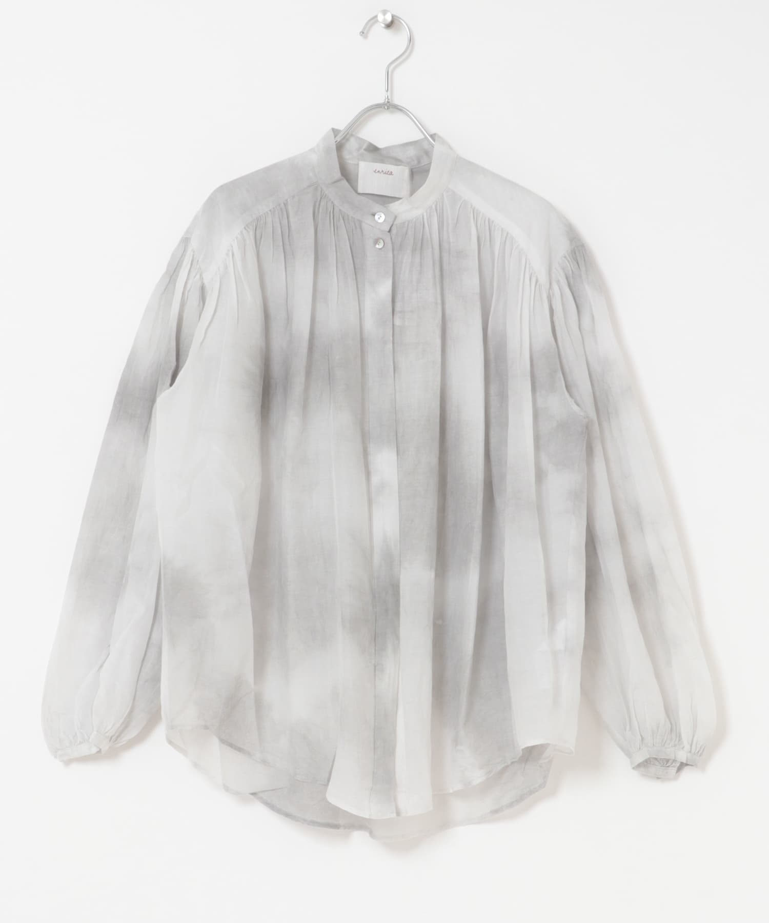 enrica　COTTON SILK BLOUSE