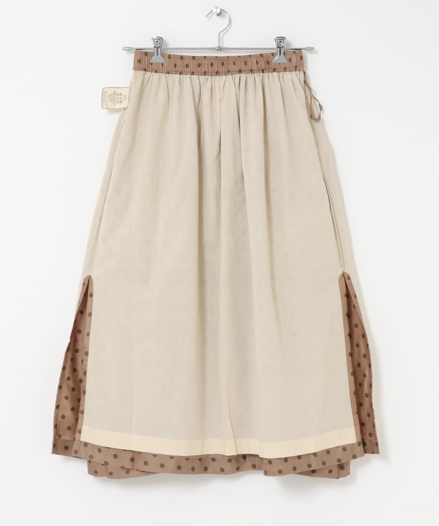 BUNON　Layered Skirt C.Brown M