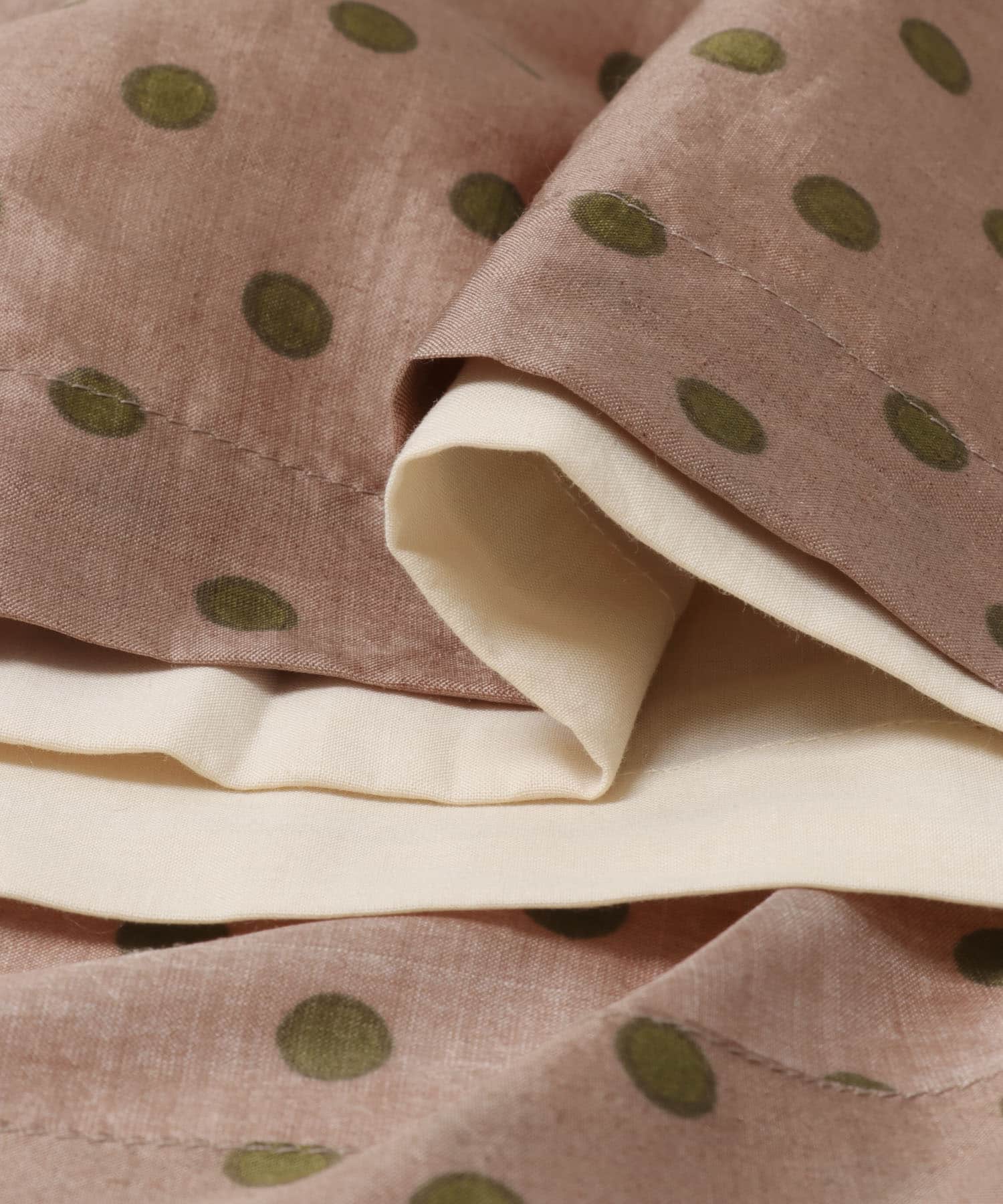 BUNON　Layered Skirt C.Brown M