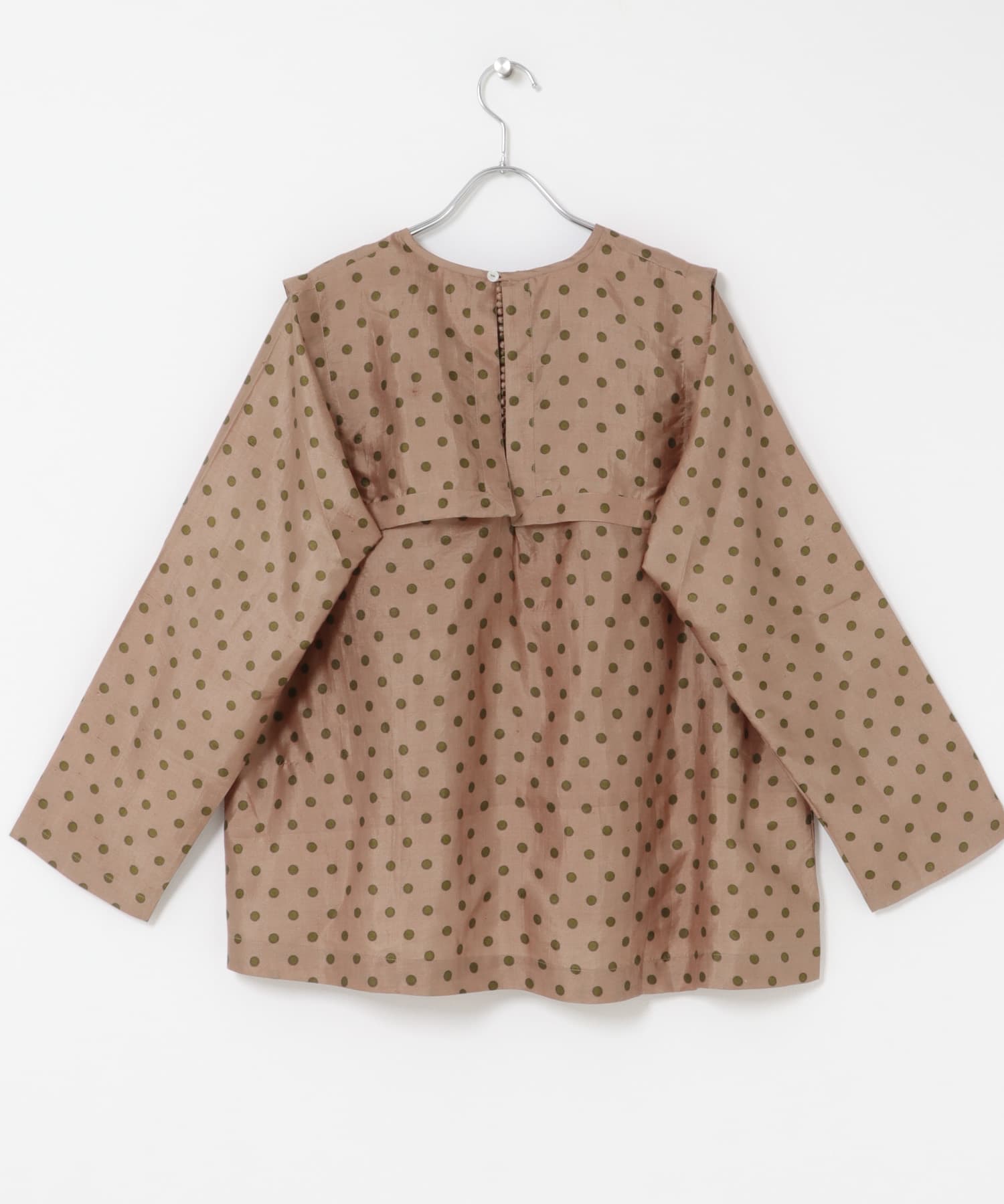 BUNON　Back Button Sailor Blouse C.Brown FREE